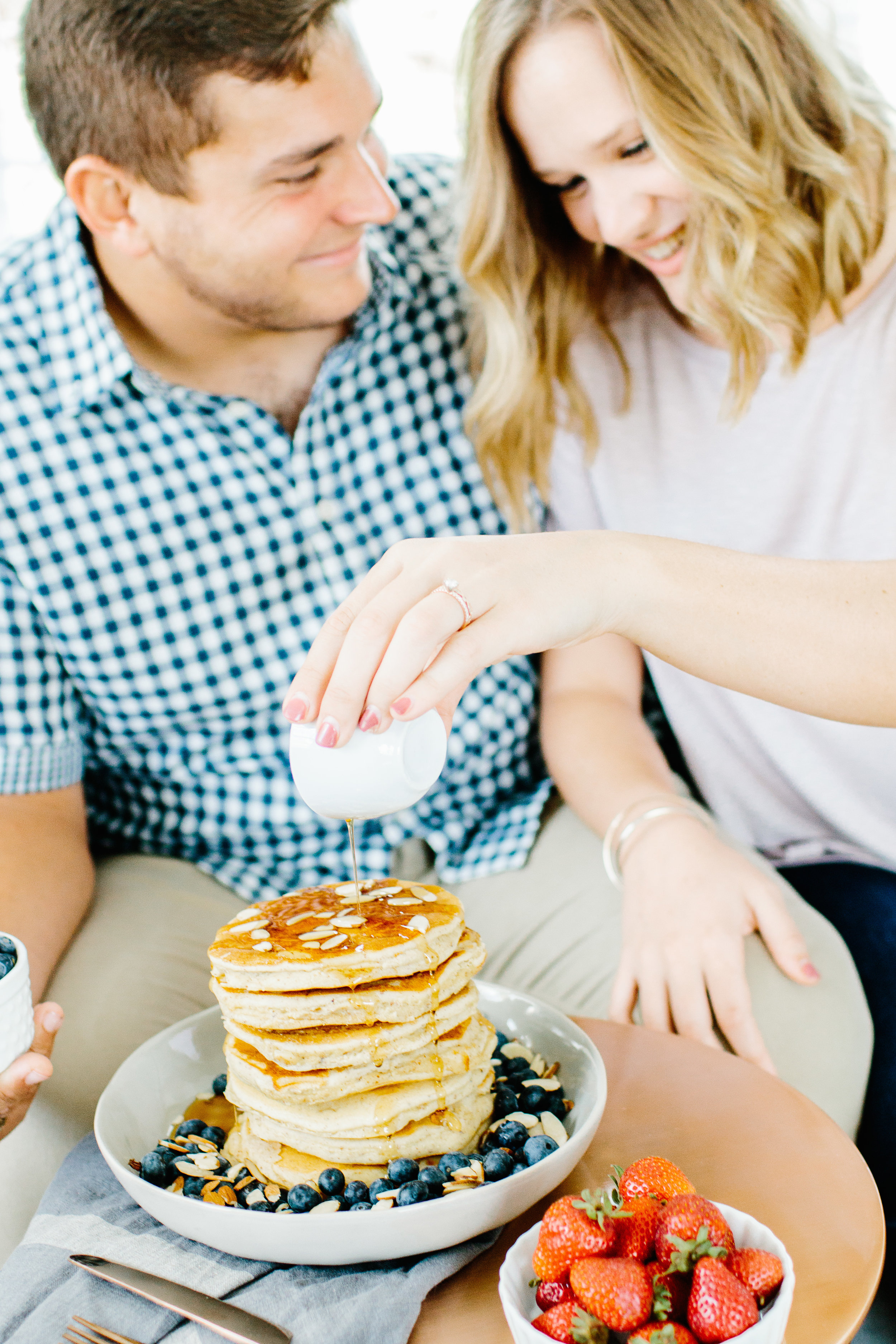 At Home Engagement Photos