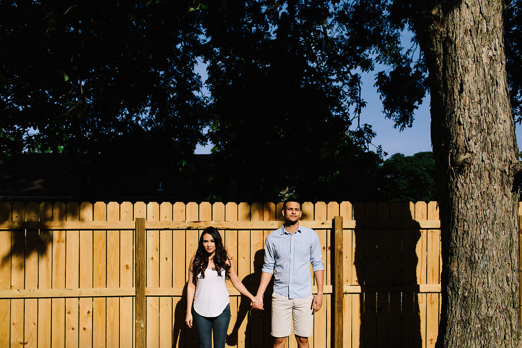 At Home Engagement Photos -- Houston Wedding Photographer