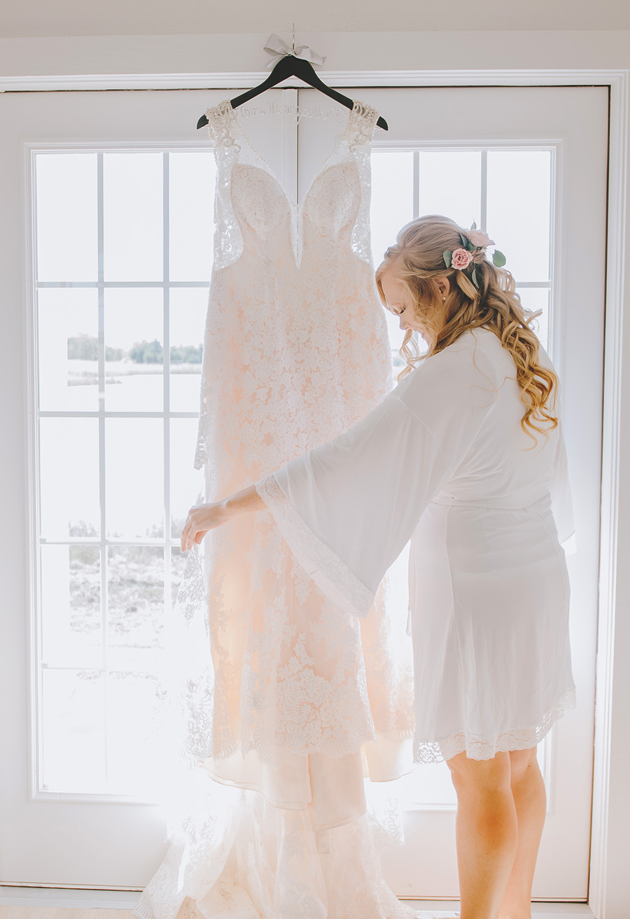 Lace Wedding Dress - The Grand Ivory Wedding - Leonard, Texas Wedding Venue