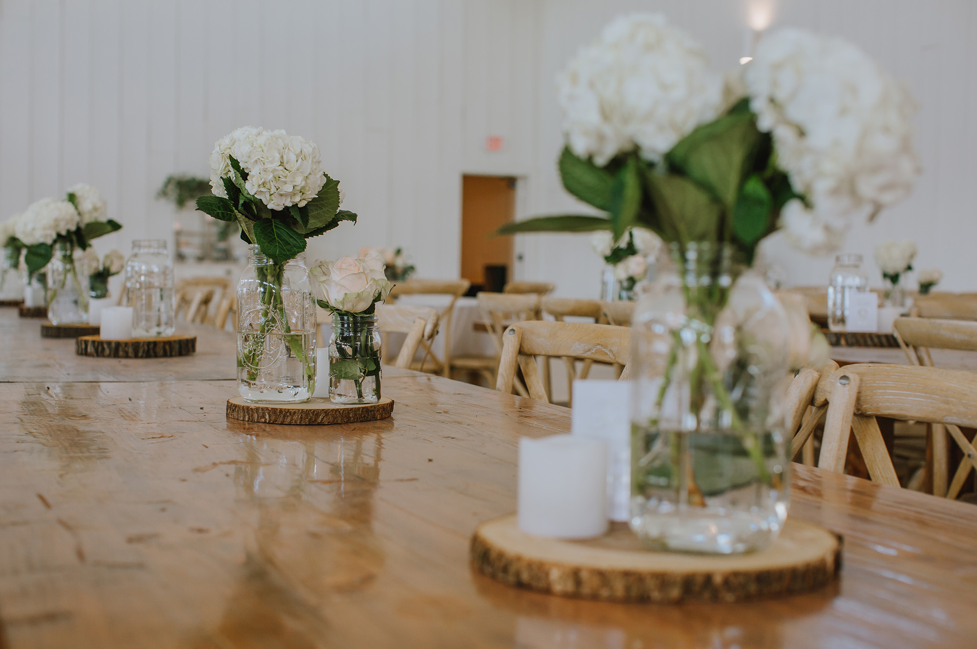Rustic Wedding Decor Ideas - Leonard, Texas Wedding Venue - The Grand Ivory Wedding