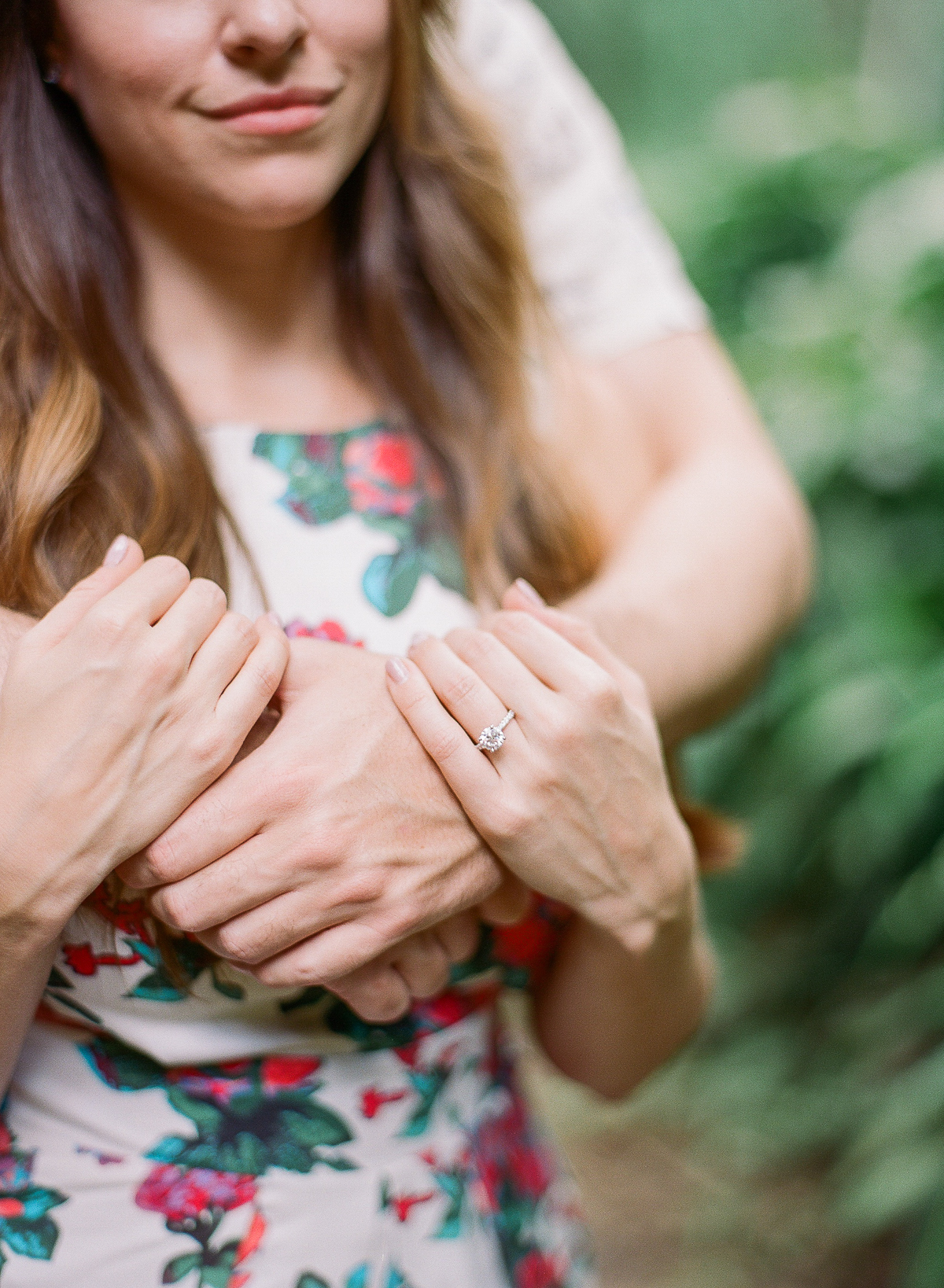 Manoa Falls Hawaii Engagement Photos