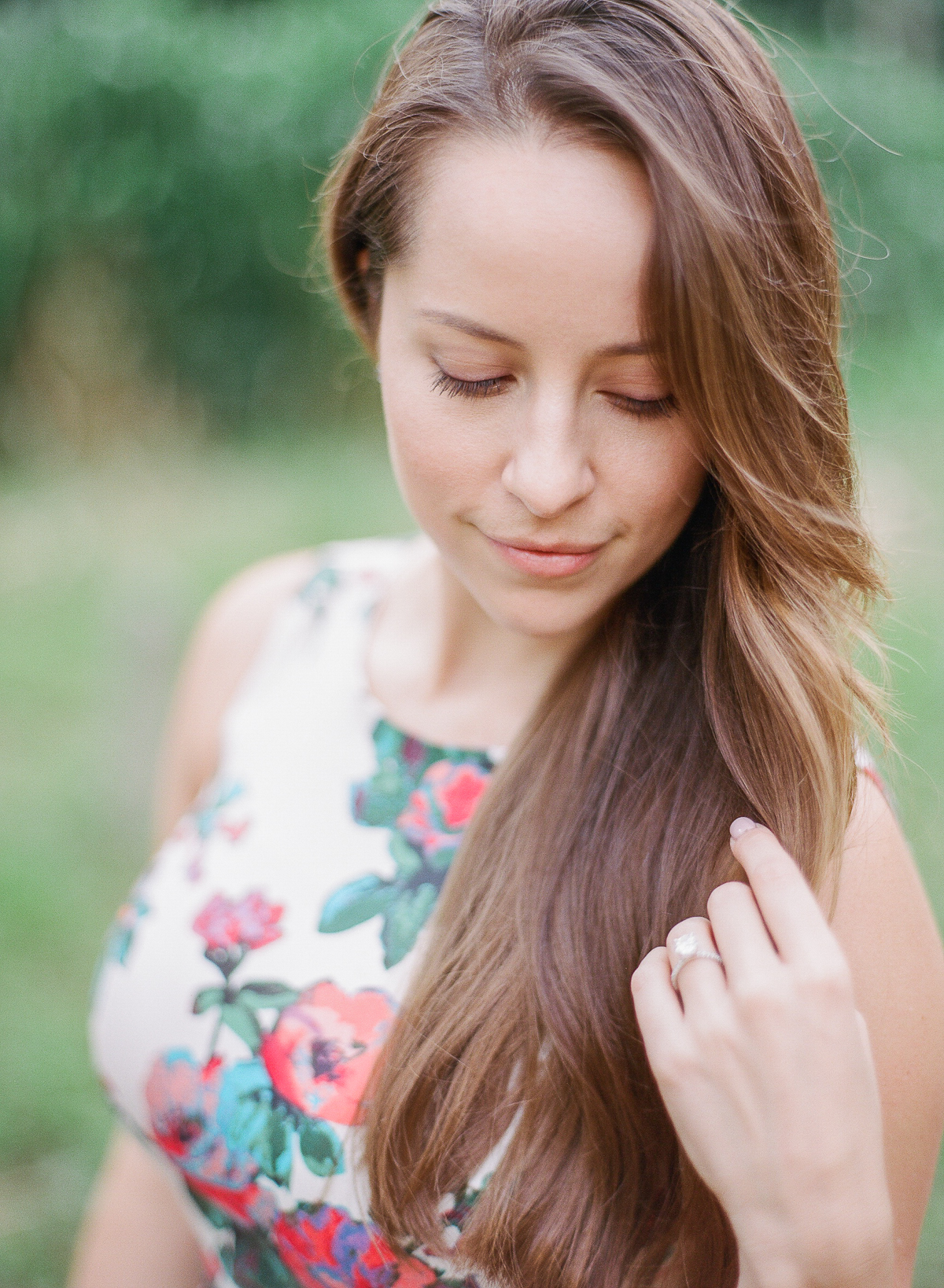 Manoa Falls Hawaii Engagement Photos