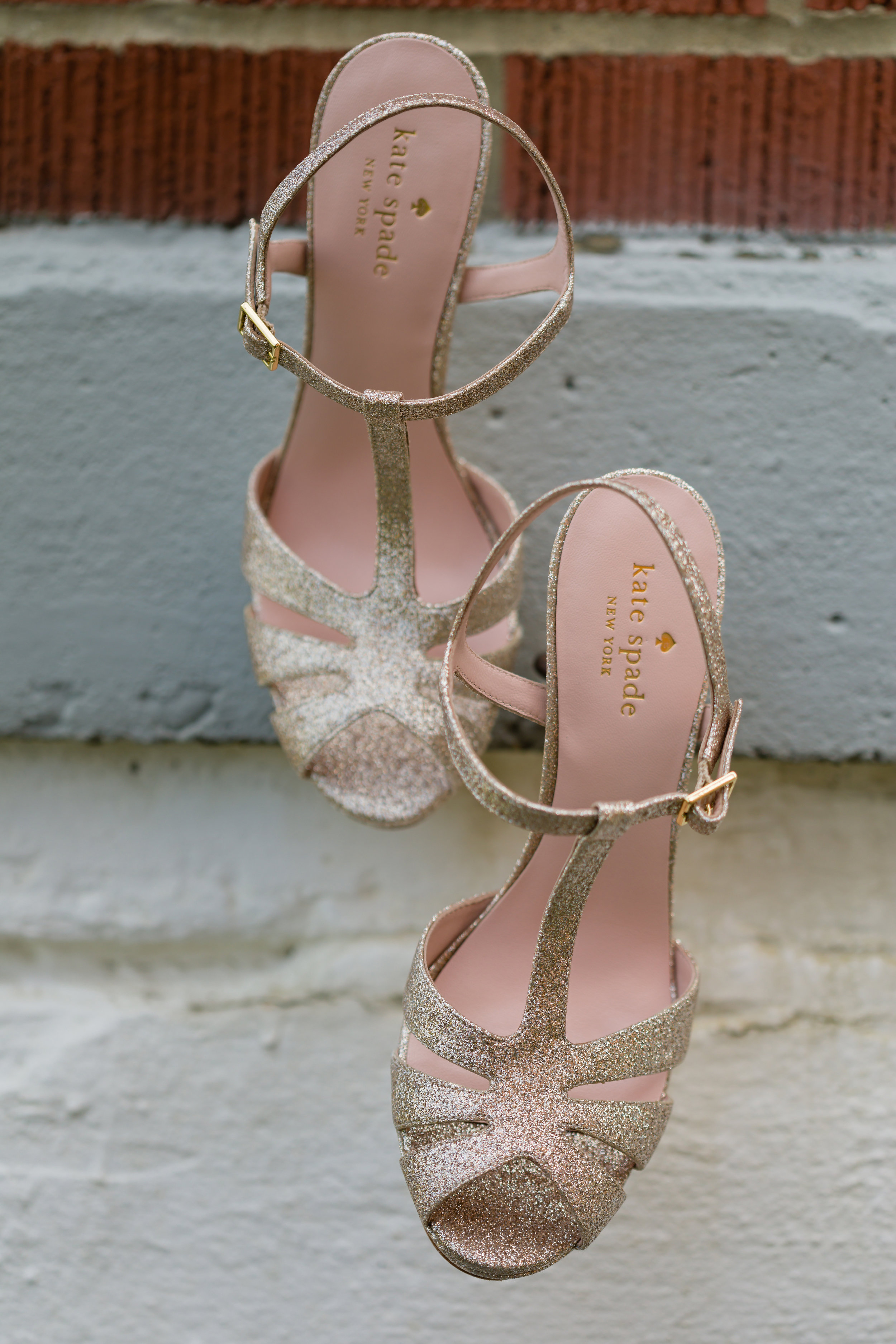 Gold Wedding shoes -Pittsburgh Wedding Venue - Duquesne University Wedding