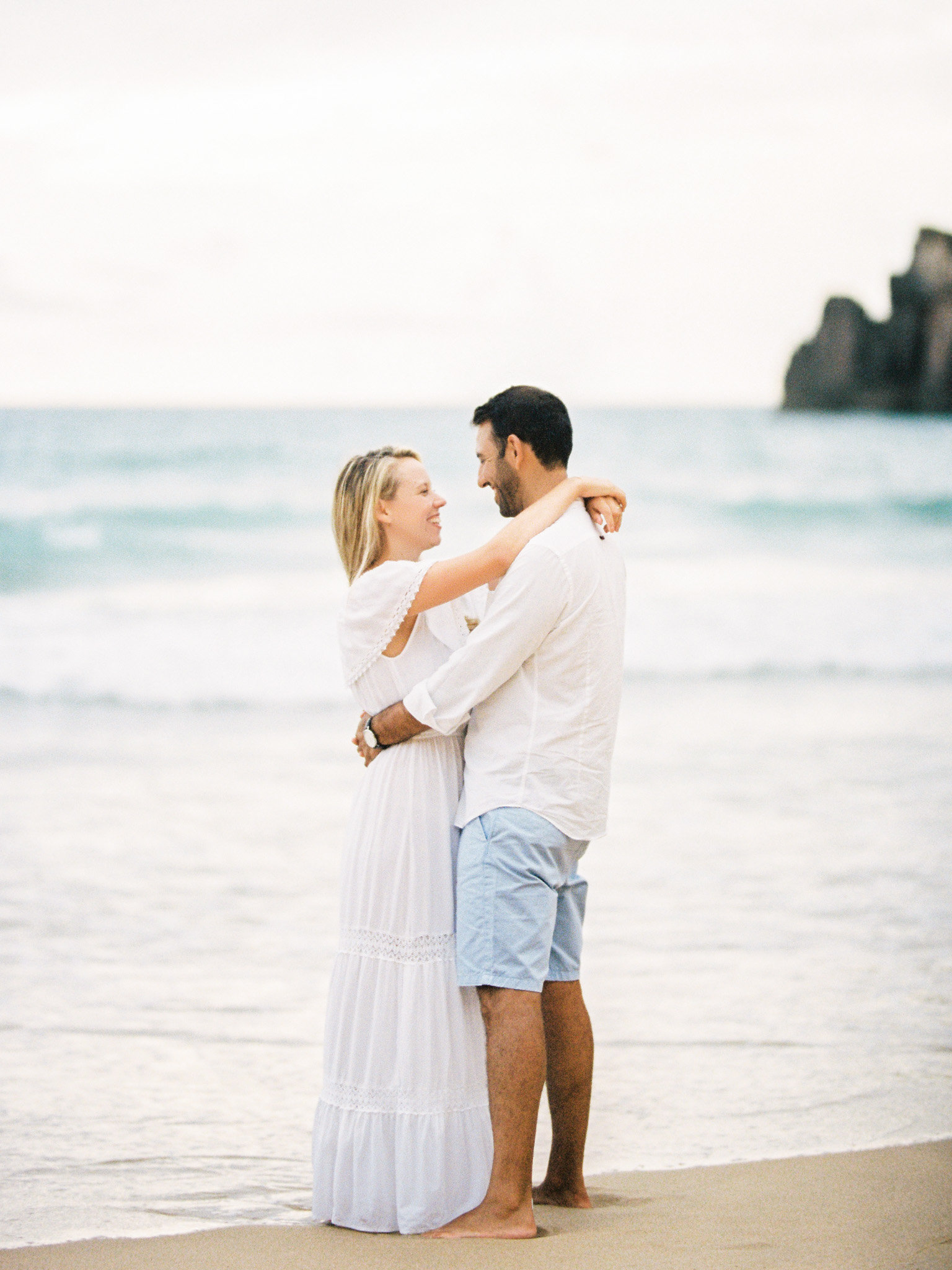 Algarve, Portugal Beach Engagement Photos