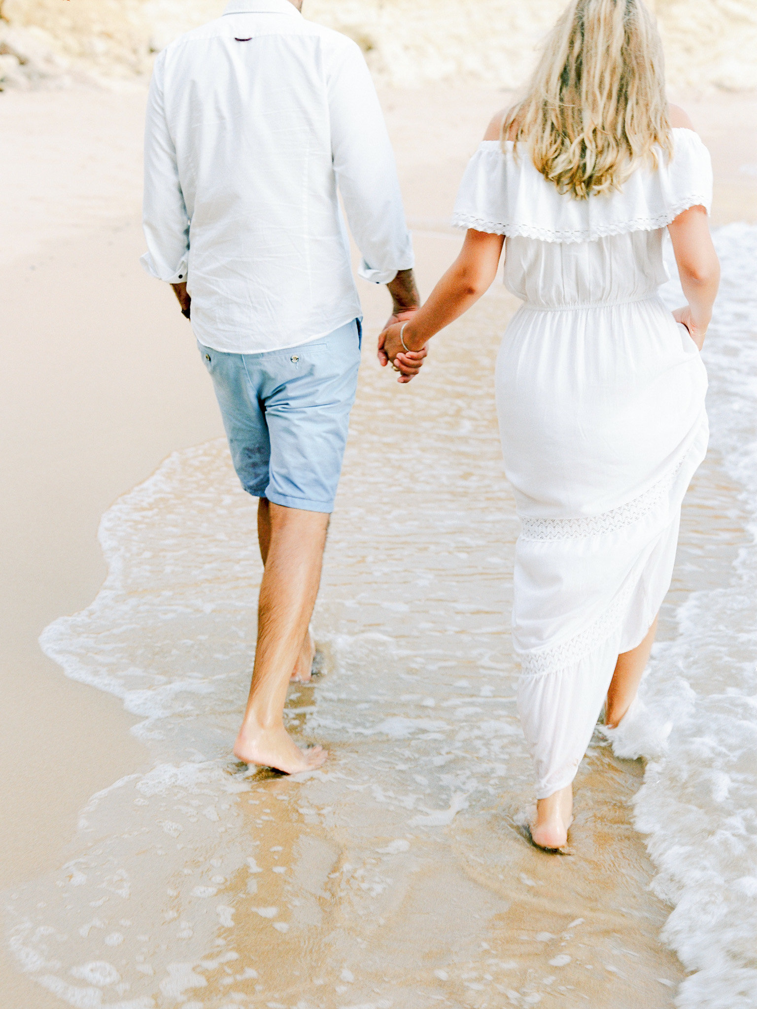 Algarve, Portugal Beach Engagement Photos