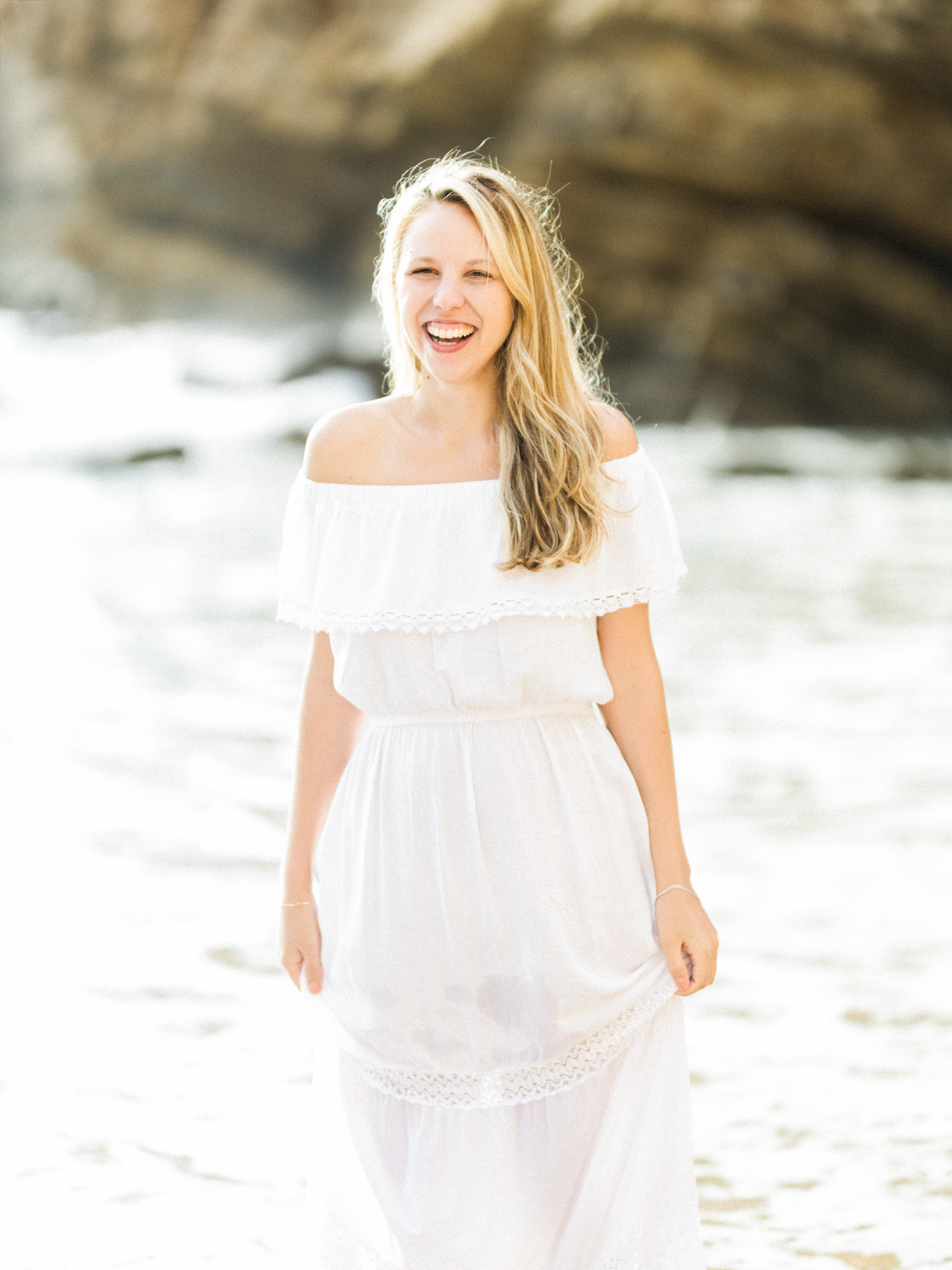 Algarve, Portugal Beach Engagement Photos