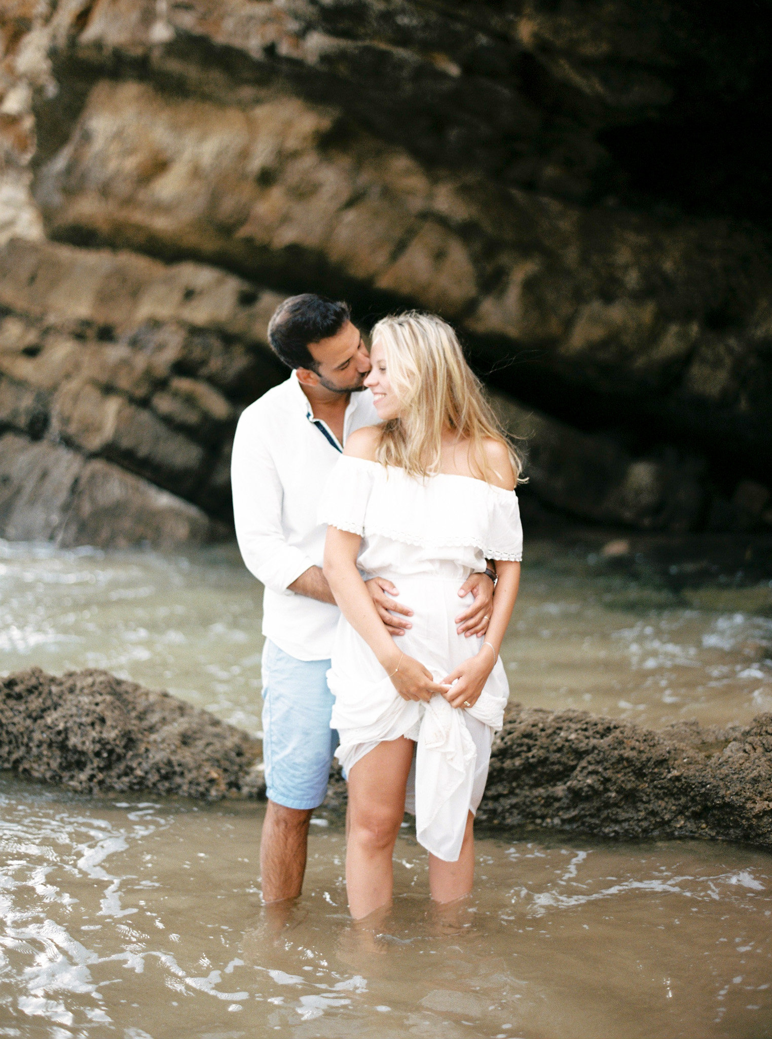 Algarve, Portugal Beach Engagement Photos