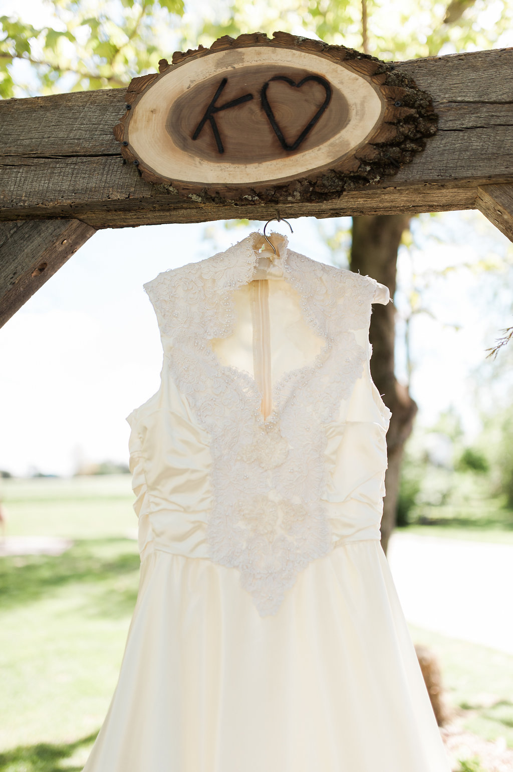 Rustic Wedding Dress - Iowa Farm Wedding - Private Estate Weddings