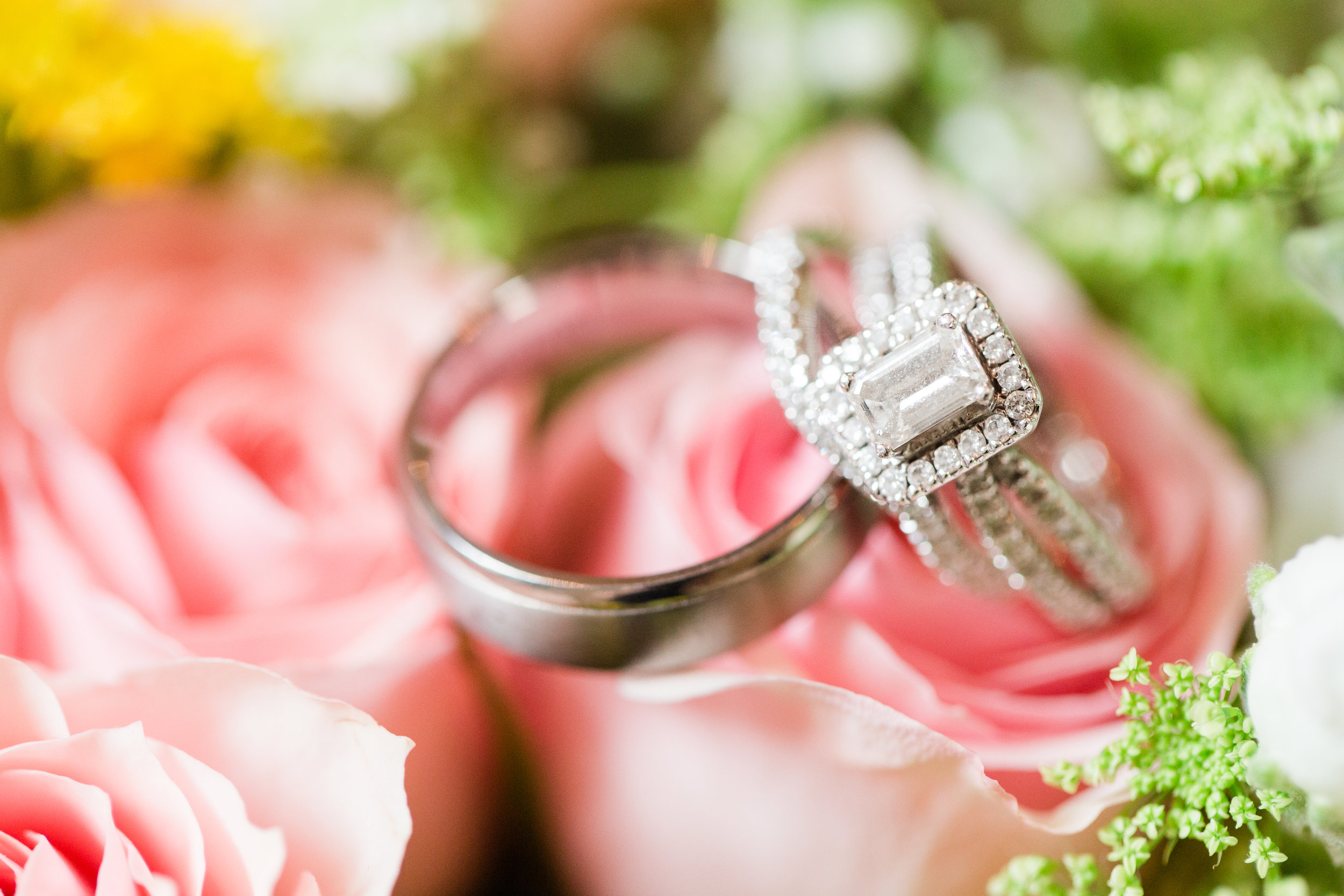 Unique Halo Engagement Ring - West Virginia Wedding Photographer - Wedding Venue