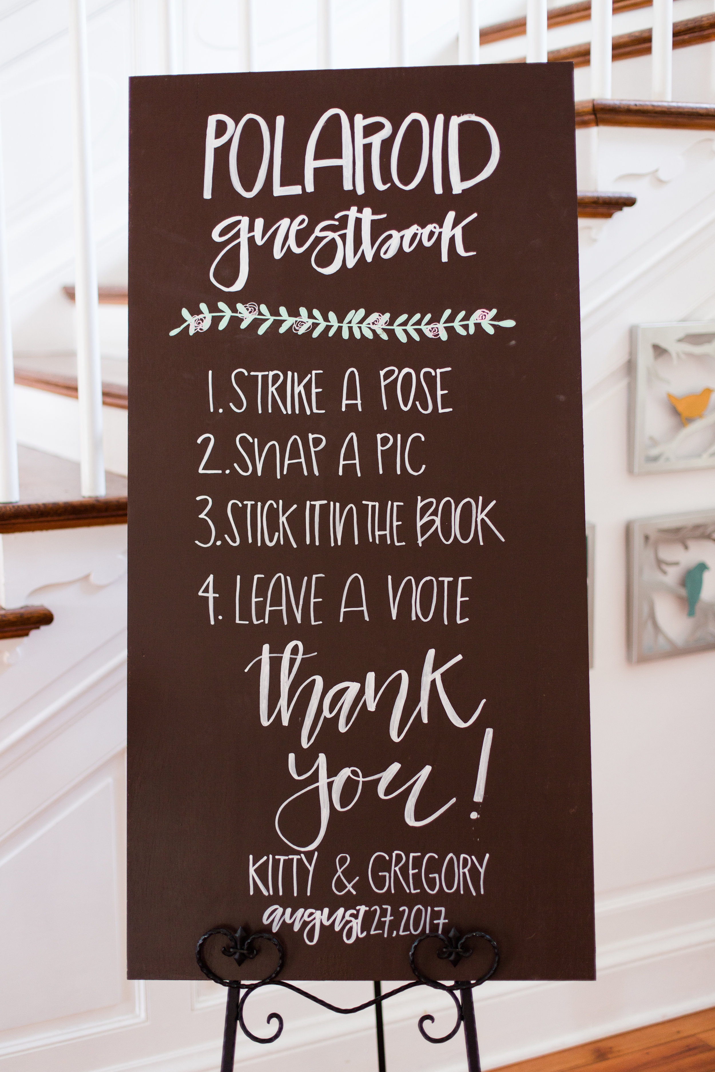 Chalkboard Wedding Signs - West Virginia Wedding Photographer - Wedding Venue
