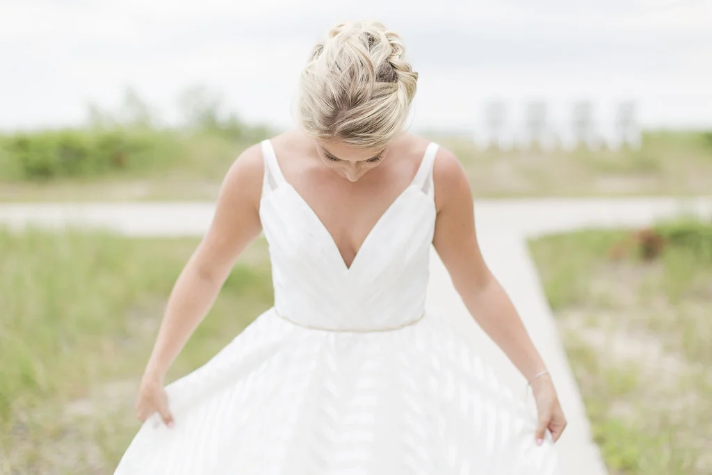 Hailey Paige Wedding Dress - Sheboygan Town & Country Golf Club Wedding - Wisconsin Wedding