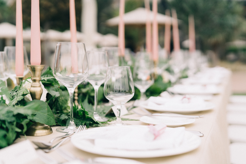 Gorgeous Wedding Tablescape - An Intimate Ritz Carlton Dubai Wedding