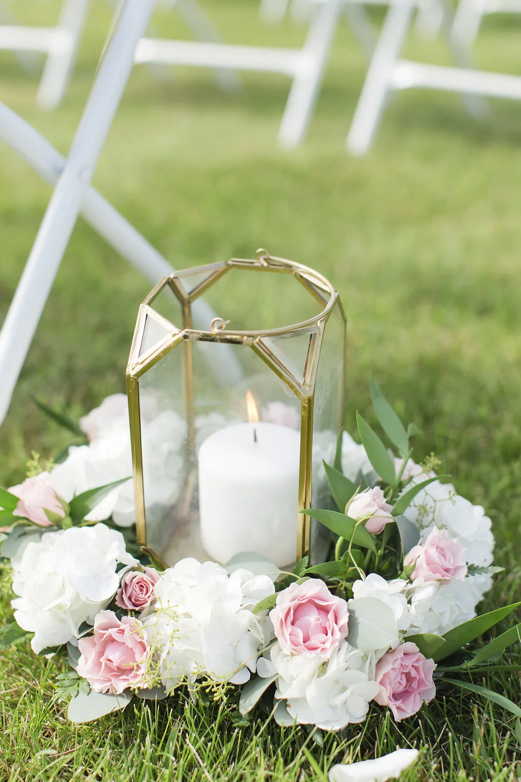 Gorgeous Outdoor Wedding Decor - Sheboygan Town & Country Golf Club Wedding - Wisconsin Wedding