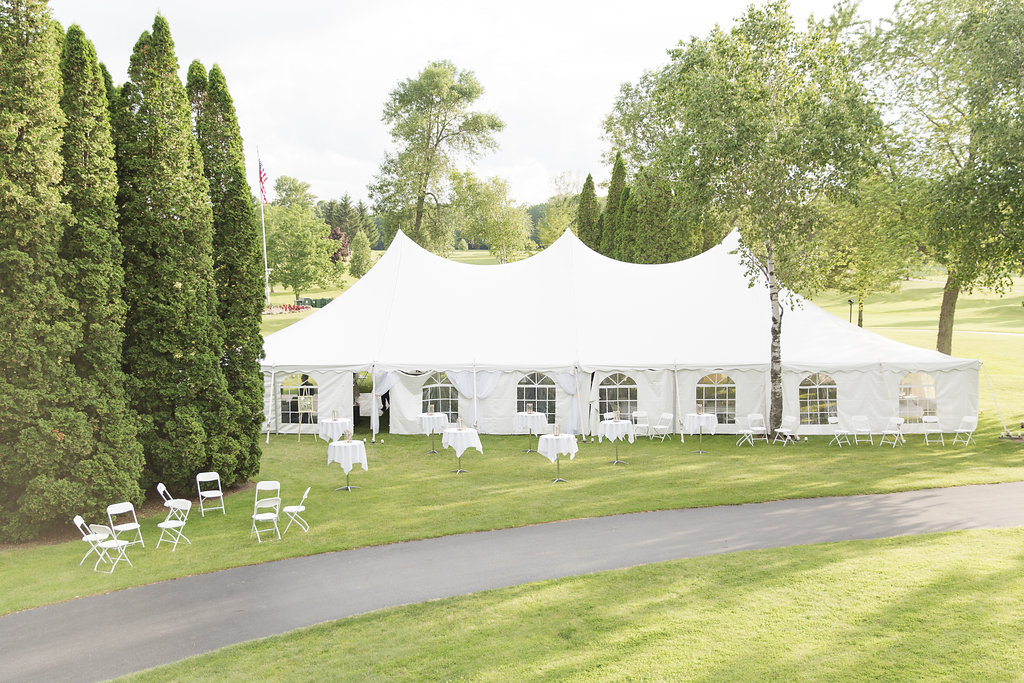 Gorgeous Tent Wedding Receptions - Sheboygan Town & Country Golf Club Wedding - Wisconsin Wedding