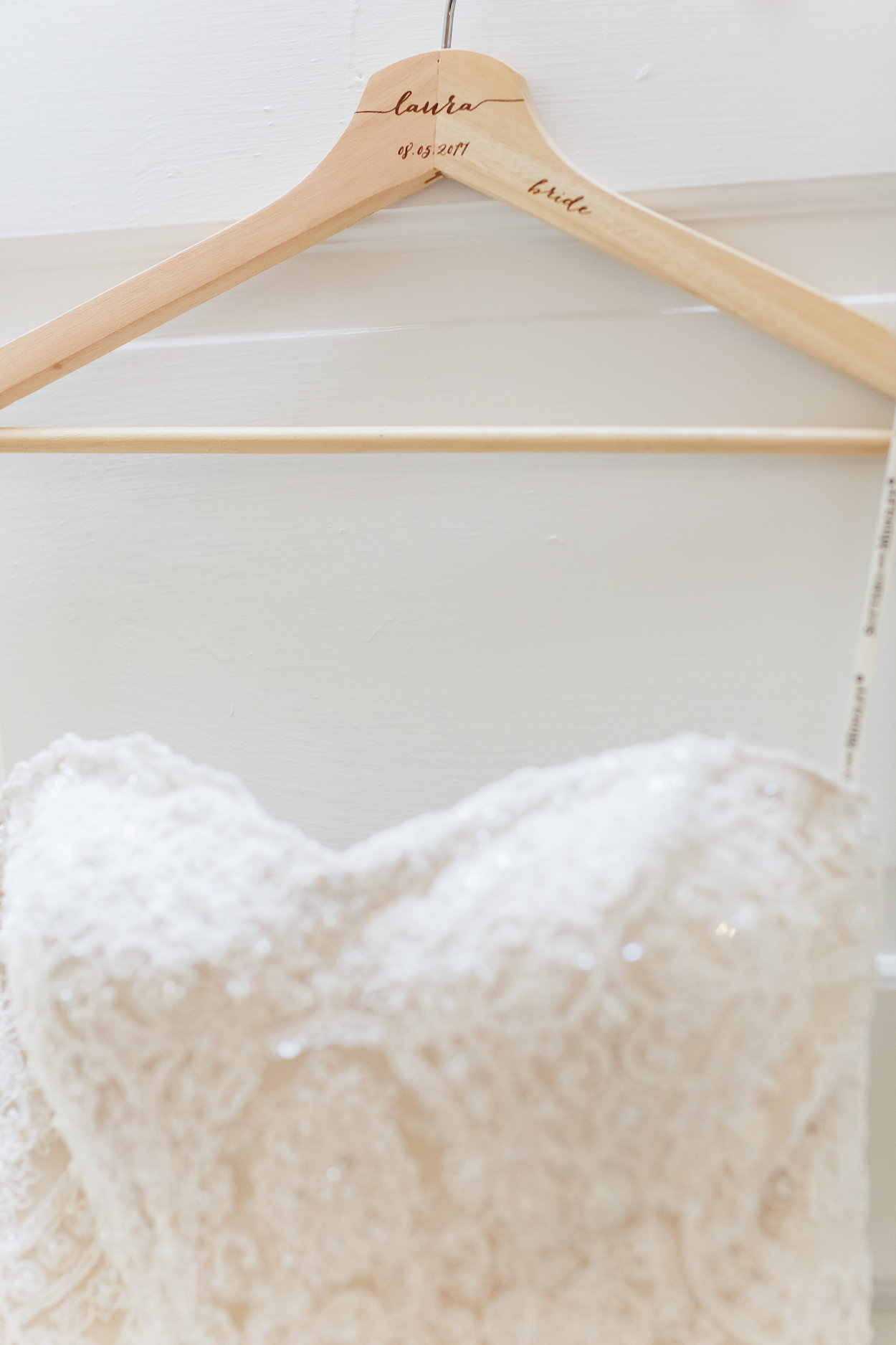 Gorgeous Lace Wedding Dress - Science Museum of Virginia Wedding