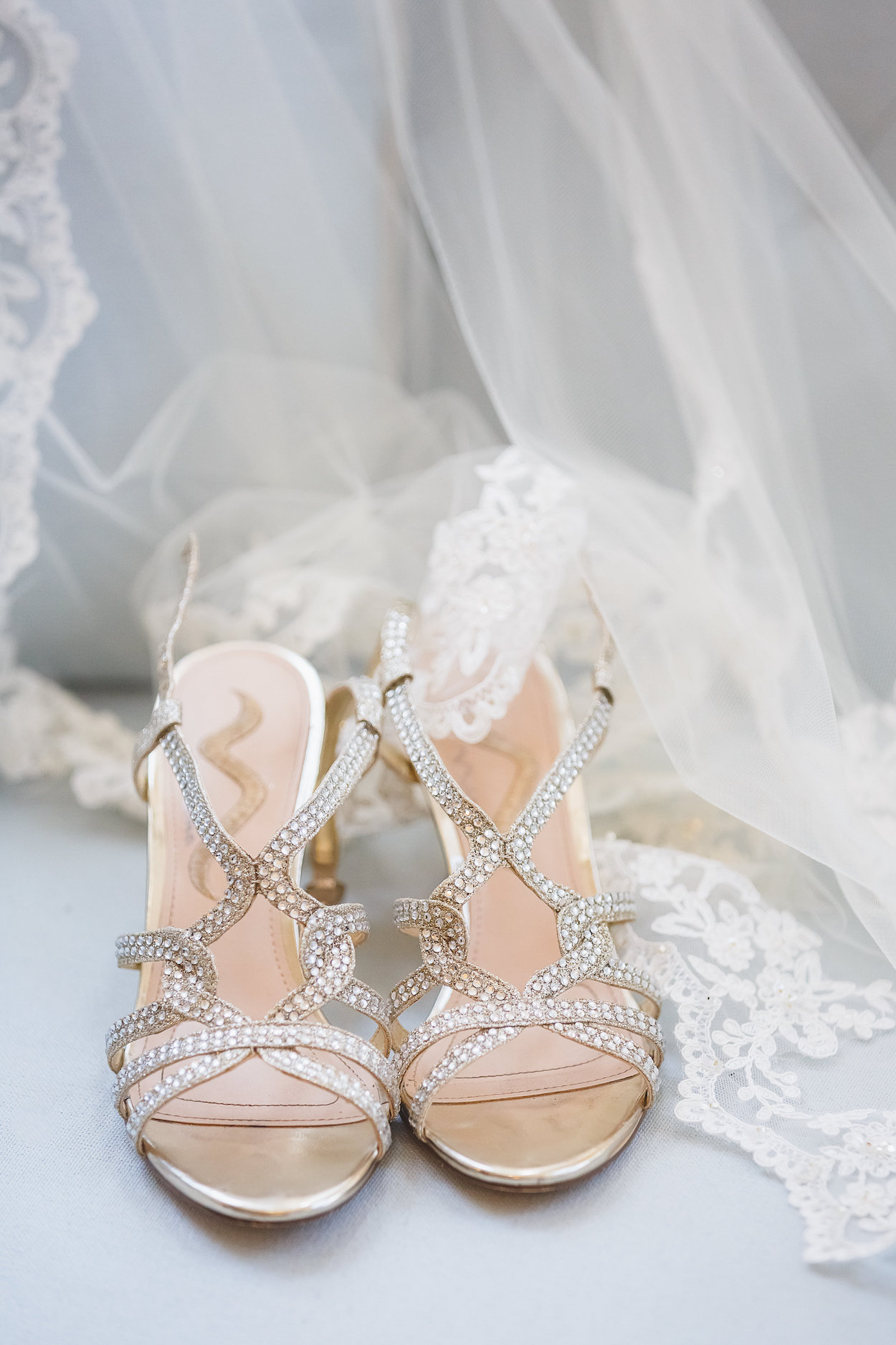 Silver Wedding Shoes - Science Museum of Virginia Wedding