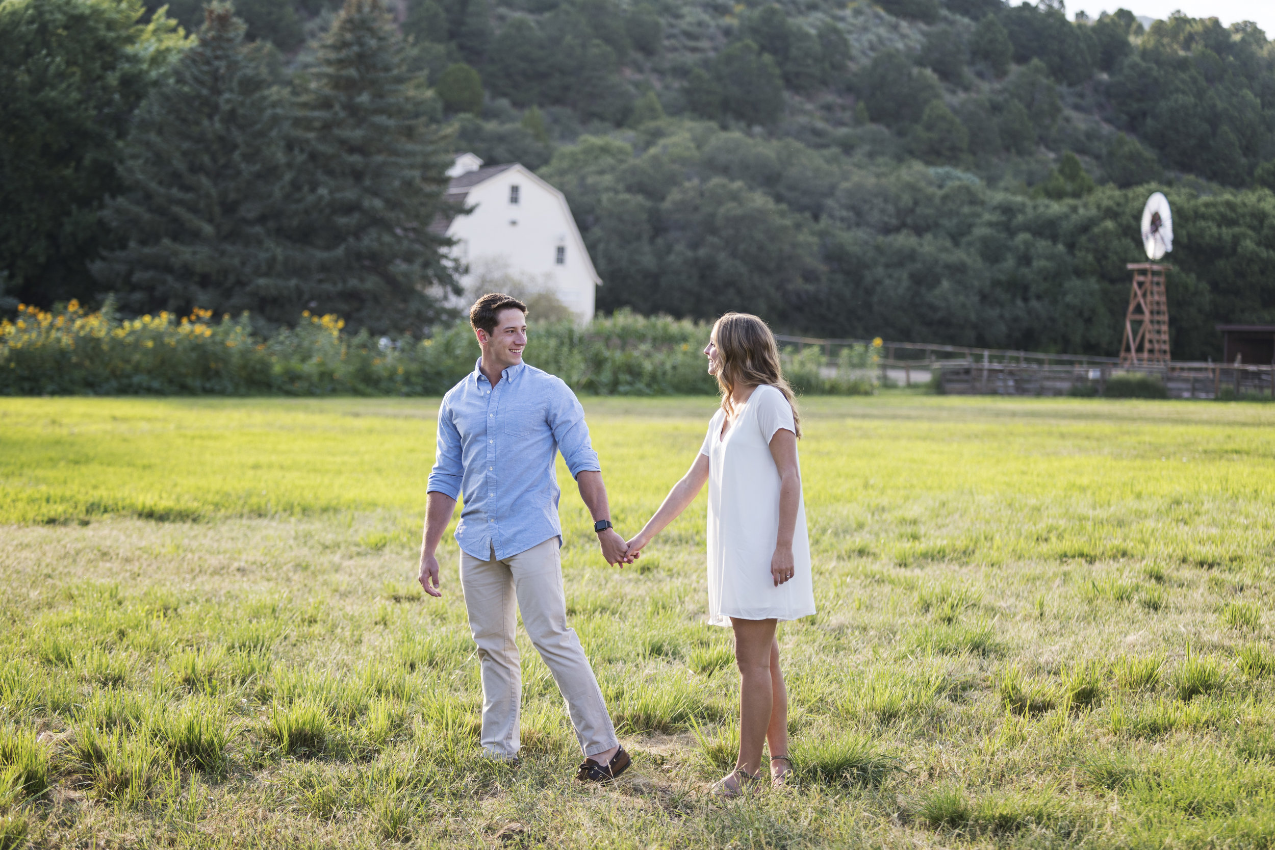 Rock Ledge Ranch Engagement Photos - Colorado Springs Engagement Photos Locations