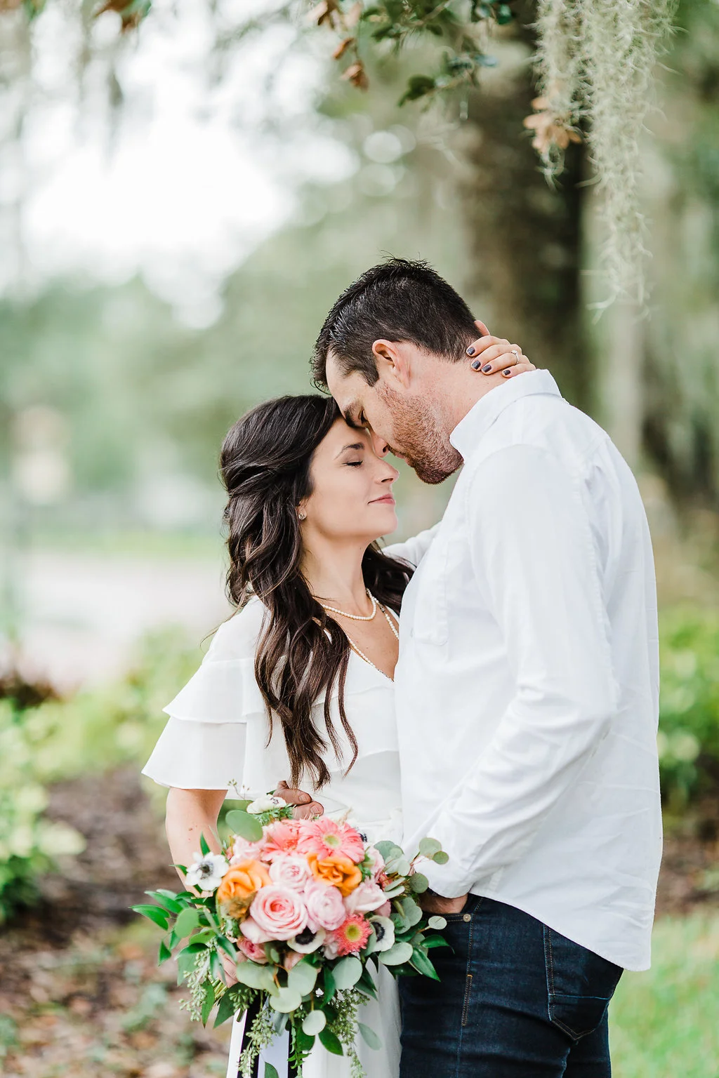 Engagement Photo Dress - Tampa, Florida Engagement Photos - Elina Rose Studios Tampa Wedding Photographer