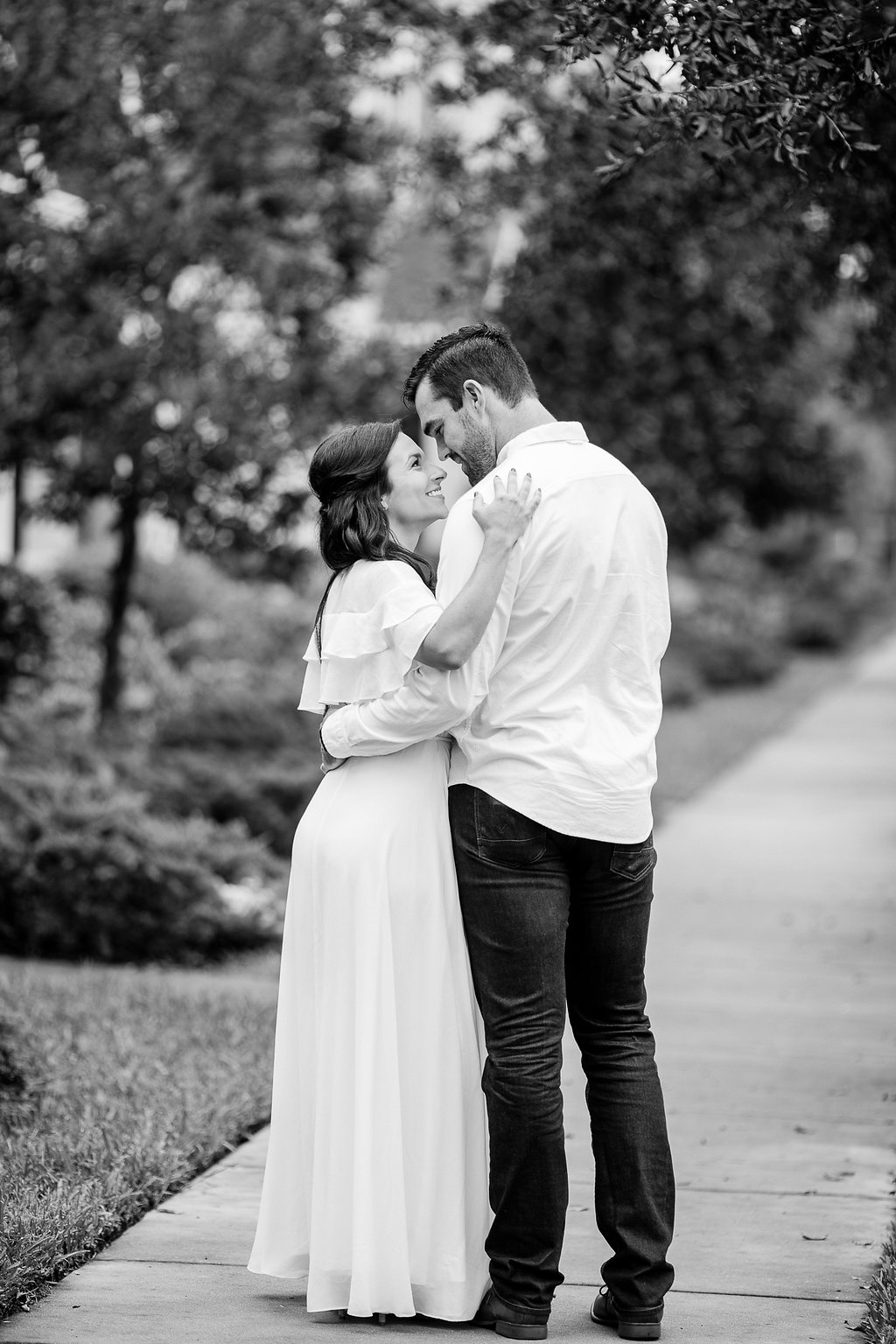 Engagement Photo Dress - Tampa, Florida Engagement Photos - Elina Rose Studios Tampa Wedding Photographer