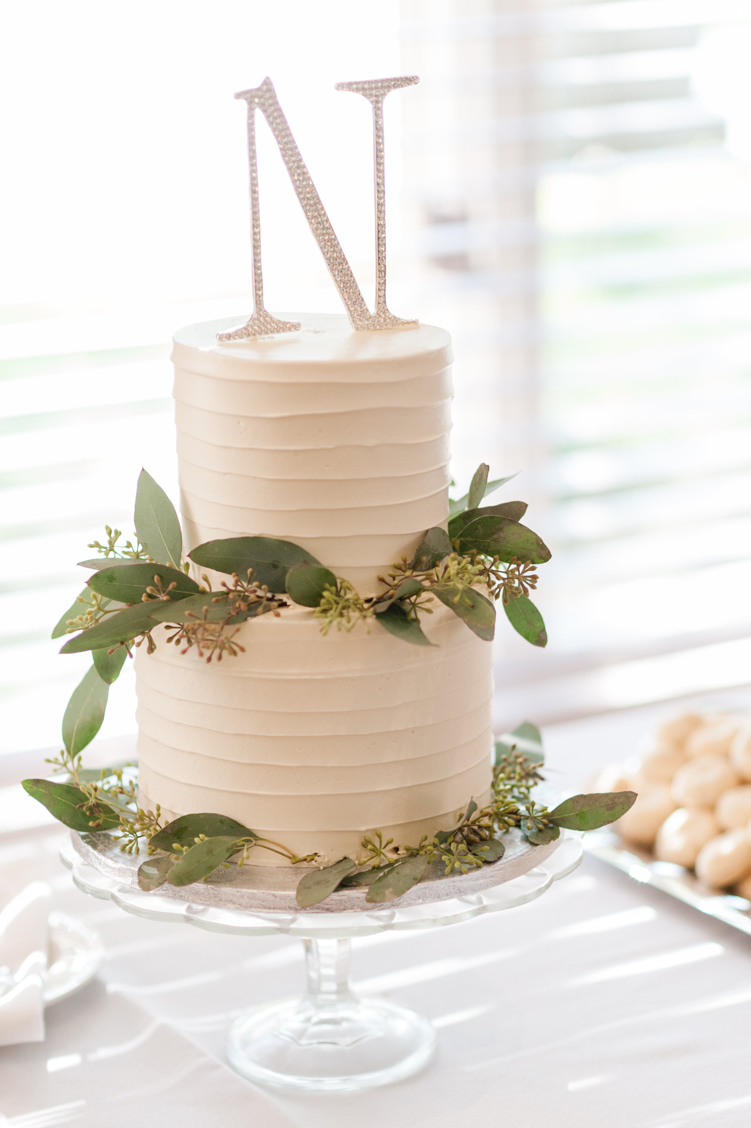 Simple White Wedding Cakes
