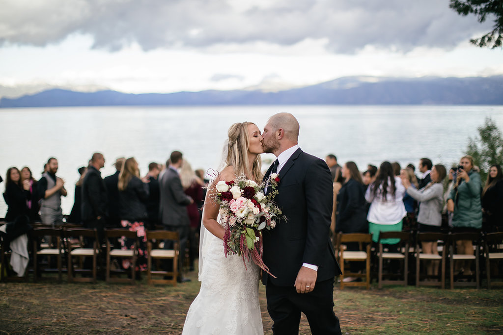 Gorgeous Lake Tahoe Wedding - The Overwhelmed Bride Wedding Blog