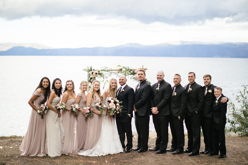 Gorgeous Lake Tahoe Wedding - The Overwhelmed Bride Wedding Blog