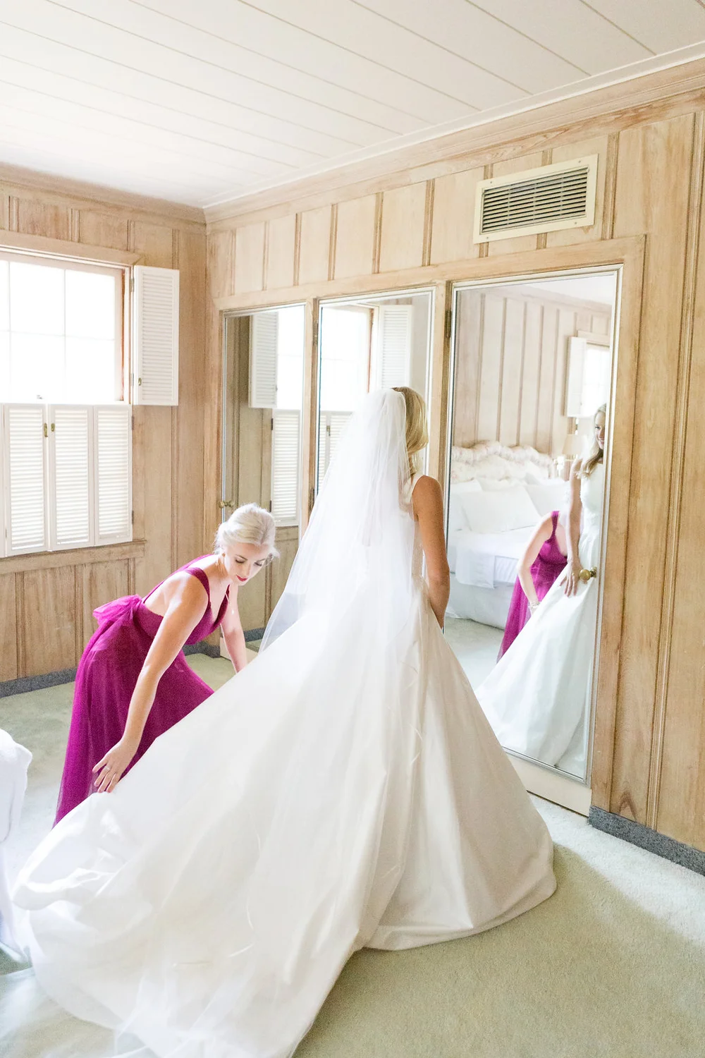princess polly baby blue dress St. Simons Wedding at Village Creek Landing  Steph Powell Creative