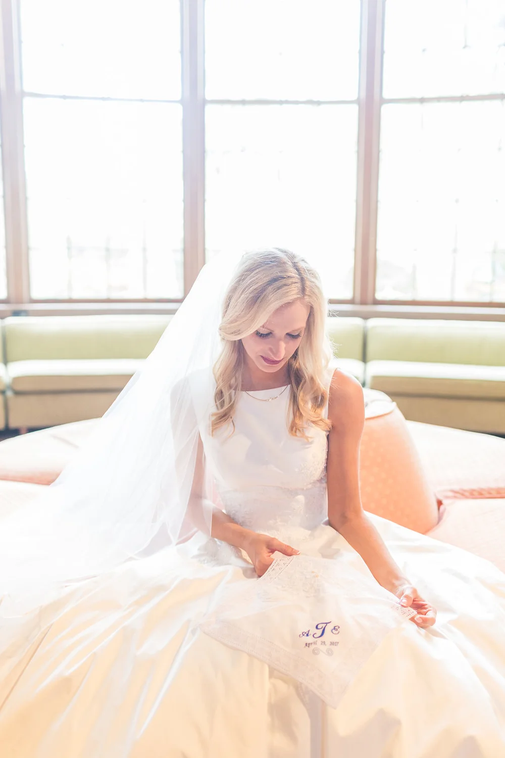 princess polly baby blue dress Emma & Hurst - Saint Simons Wedding at Christ Church Frederica