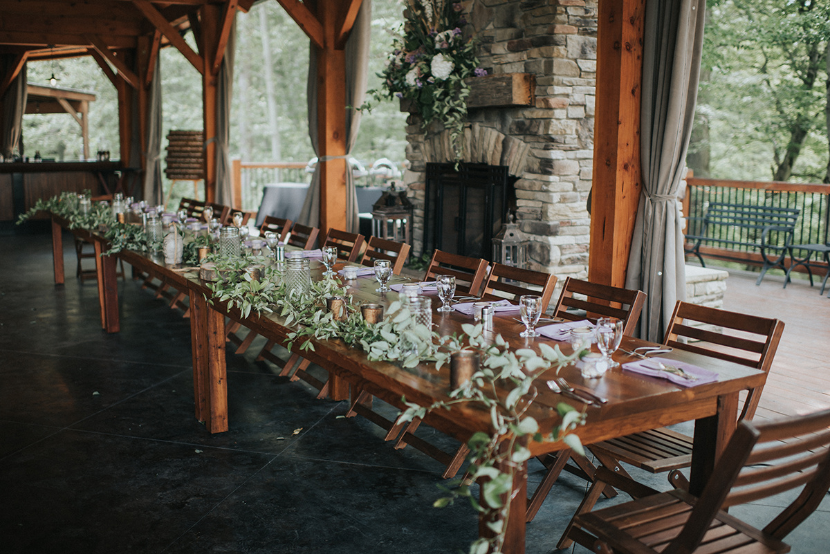 Rustic Wedding Decor - Meadow Ridge Farm Ohio Wedding