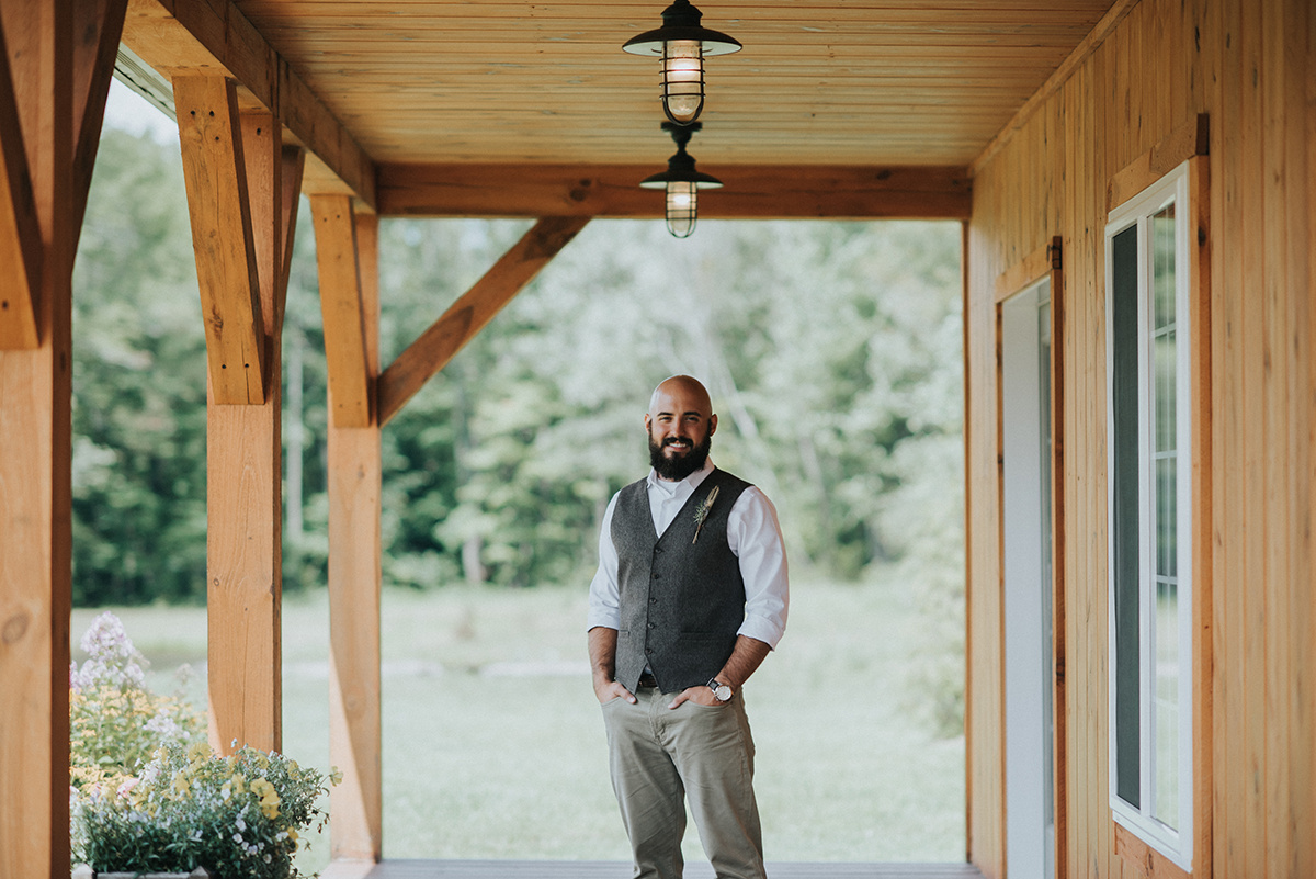 Rustic Wedding Groom Attire - Meadow Ridge Farm Ohio Wedding