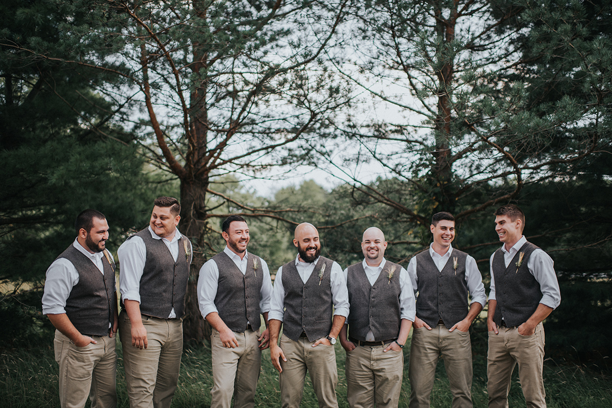 A Rustic Meadow Ridge Farm Ohio Wedding — The Overwhelmed Bride ...