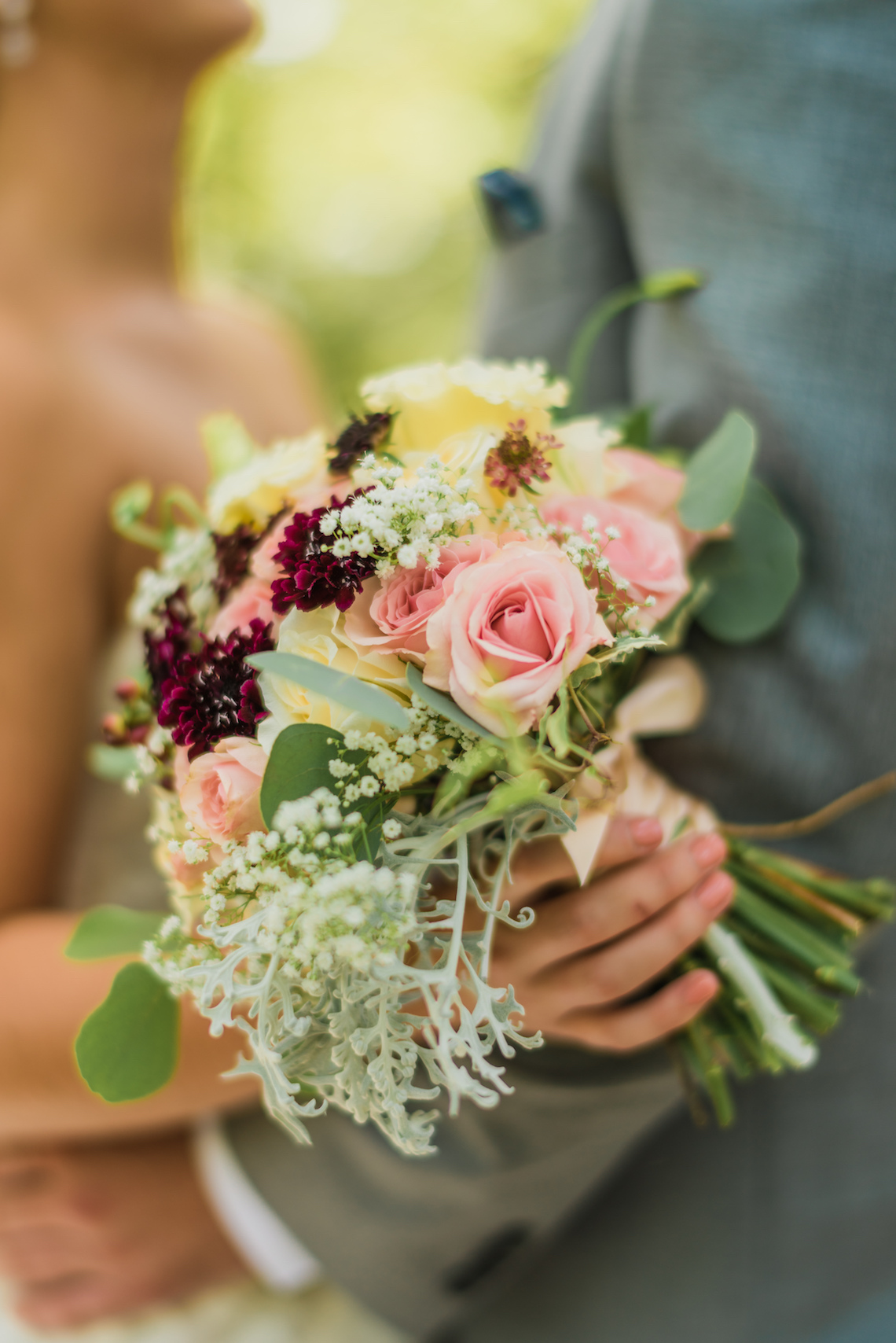 Colorful Bridal Bouquet - A Philander Chase Knox Estate Pennsylvania Wedding