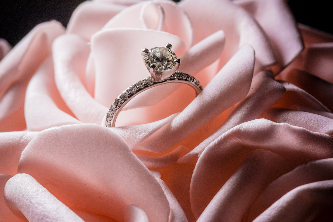 Solitaire Wedding Ring - A Philander Chase Knox Estate Pennsylvania Wedding