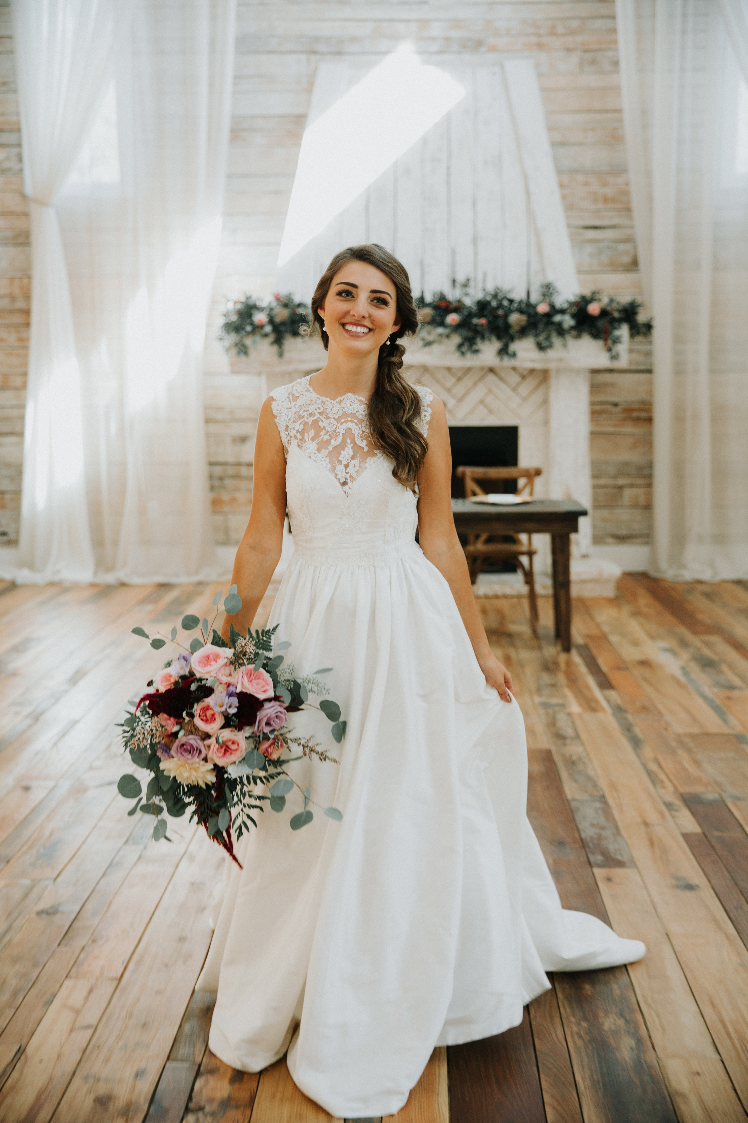Gorgeous Wedding Dresses - Athens, Tennessee Barn Wedding -- The Overwhelmed Bride Wedding Blog