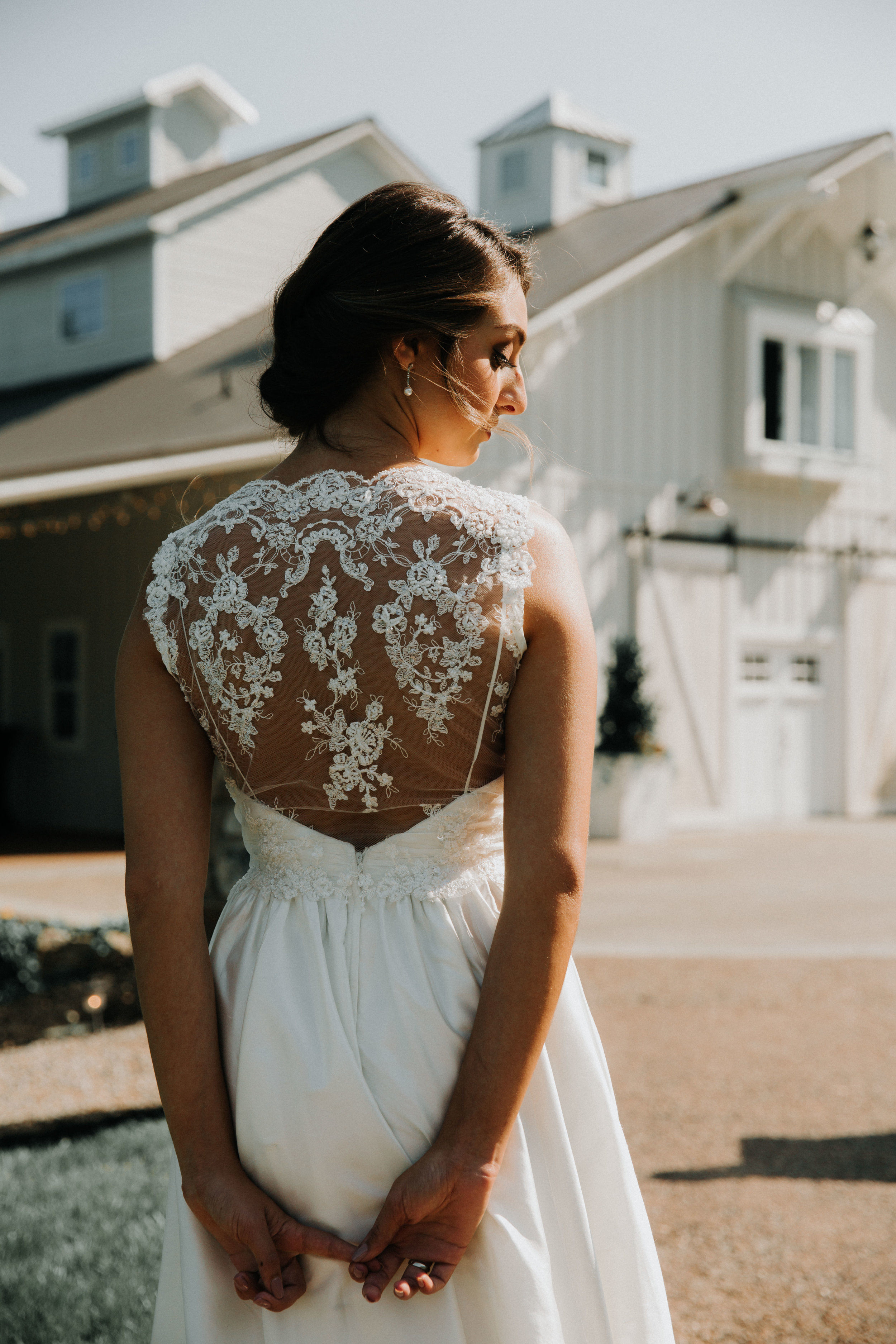 Gorgeous Wedding Dresses - Athens, Tennessee Barn Wedding -- The Overwhelmed Bride Wedding Blog