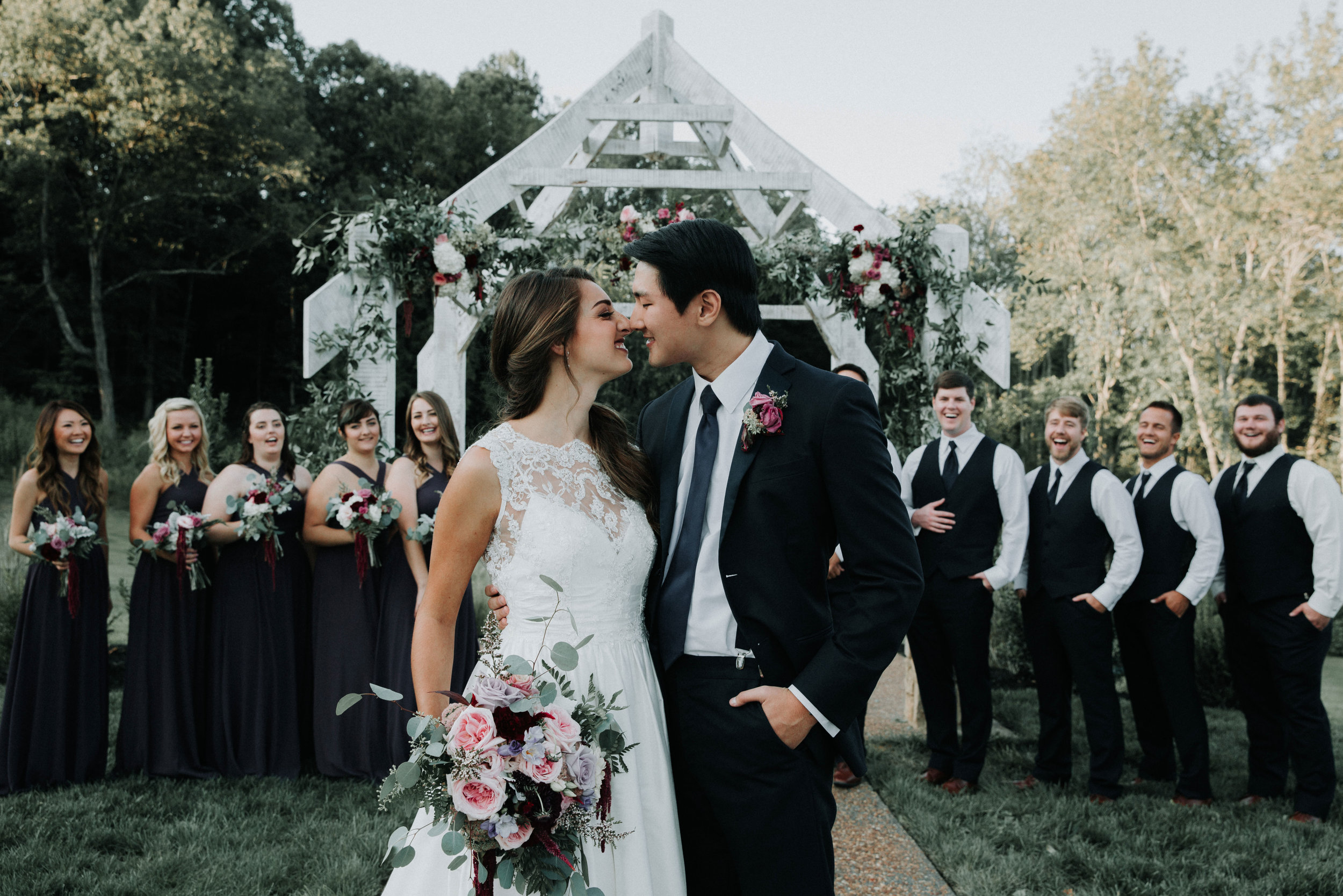 Gorgeous Barn Wedding Decor - Athens, Tennessee Barn Wedding -- The Overwhelmed Bride Wedding Blog