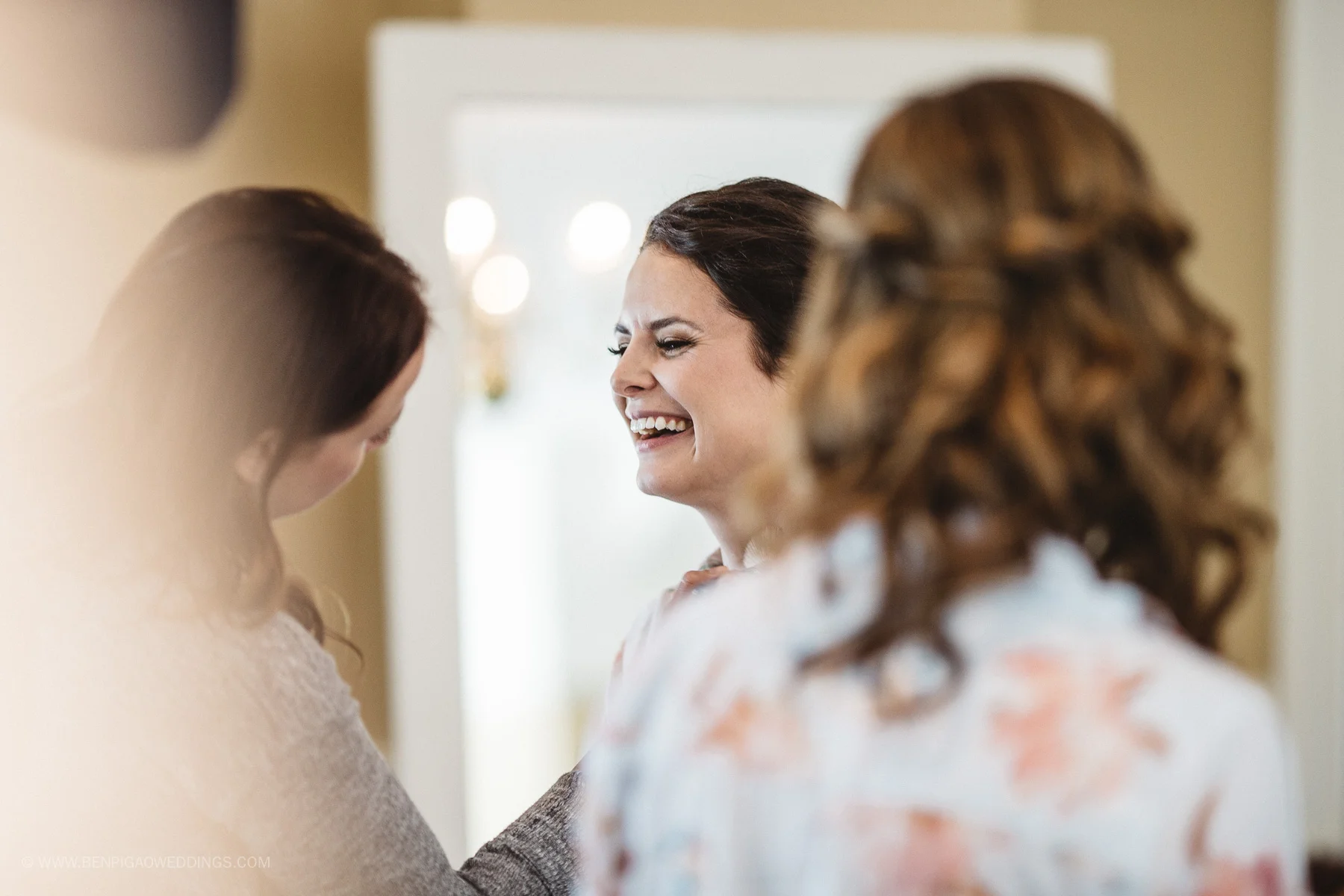 Bridesmaid Robes - Portland, Oregon Waverley Country Club Wedding