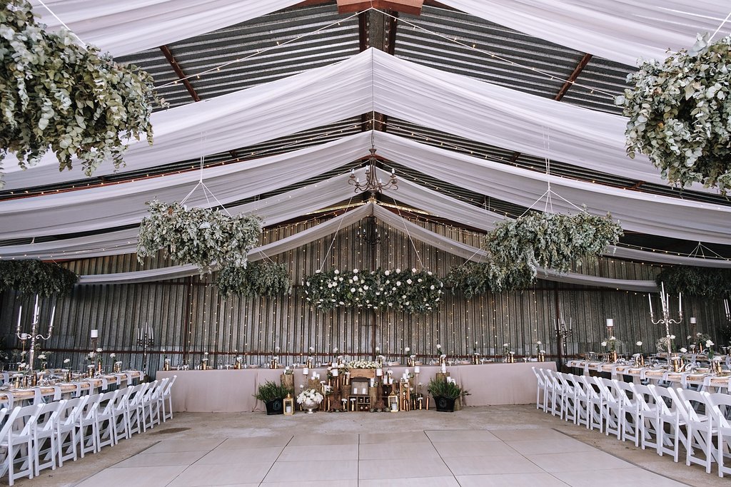 Gorgeous Barn-Hangar Wedding - The Overwhelmed Bride Wedding Blog