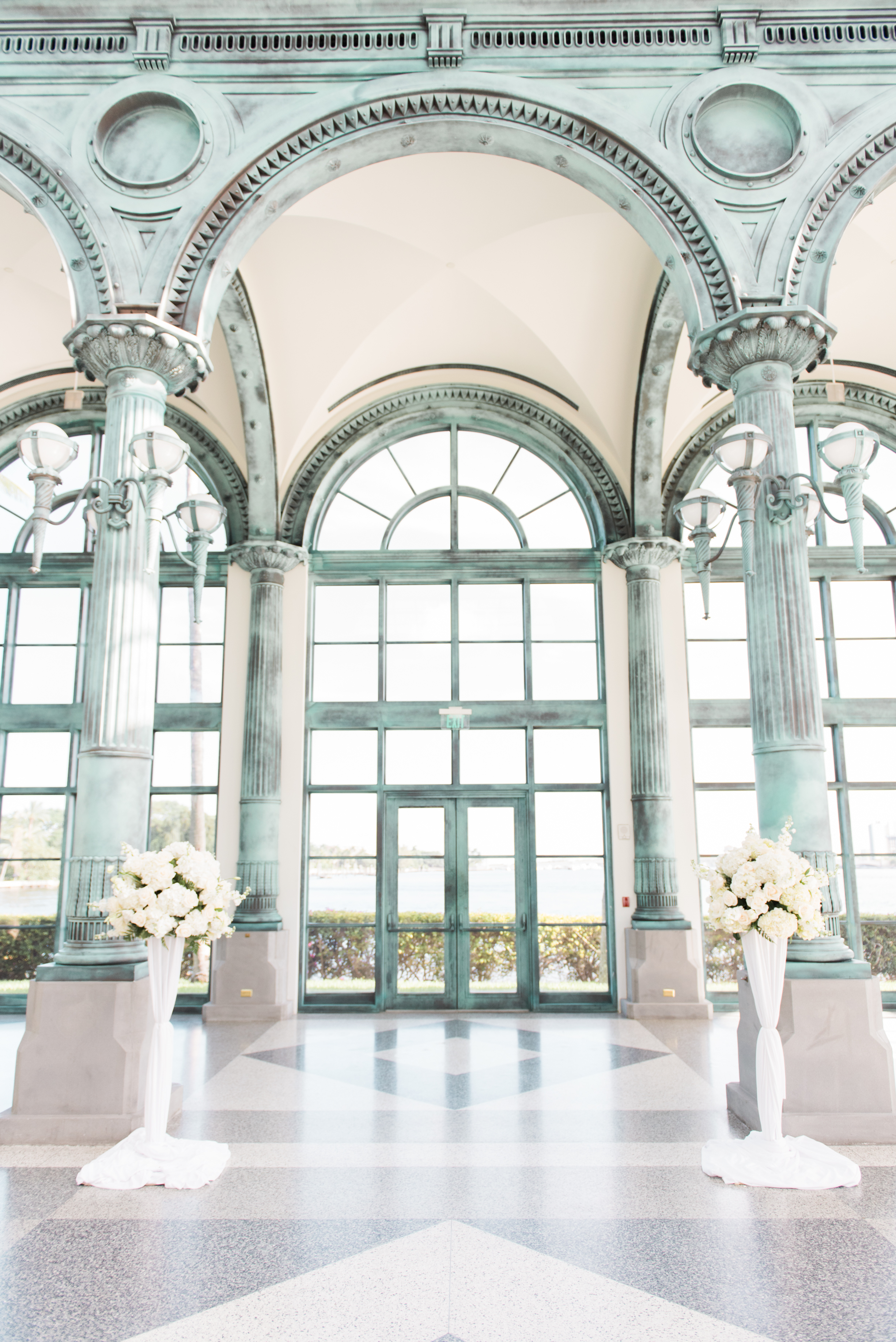 Flagler Museum Palm Beach Wedding Ceremony - The Overwhelmed Bride Wedding Blog