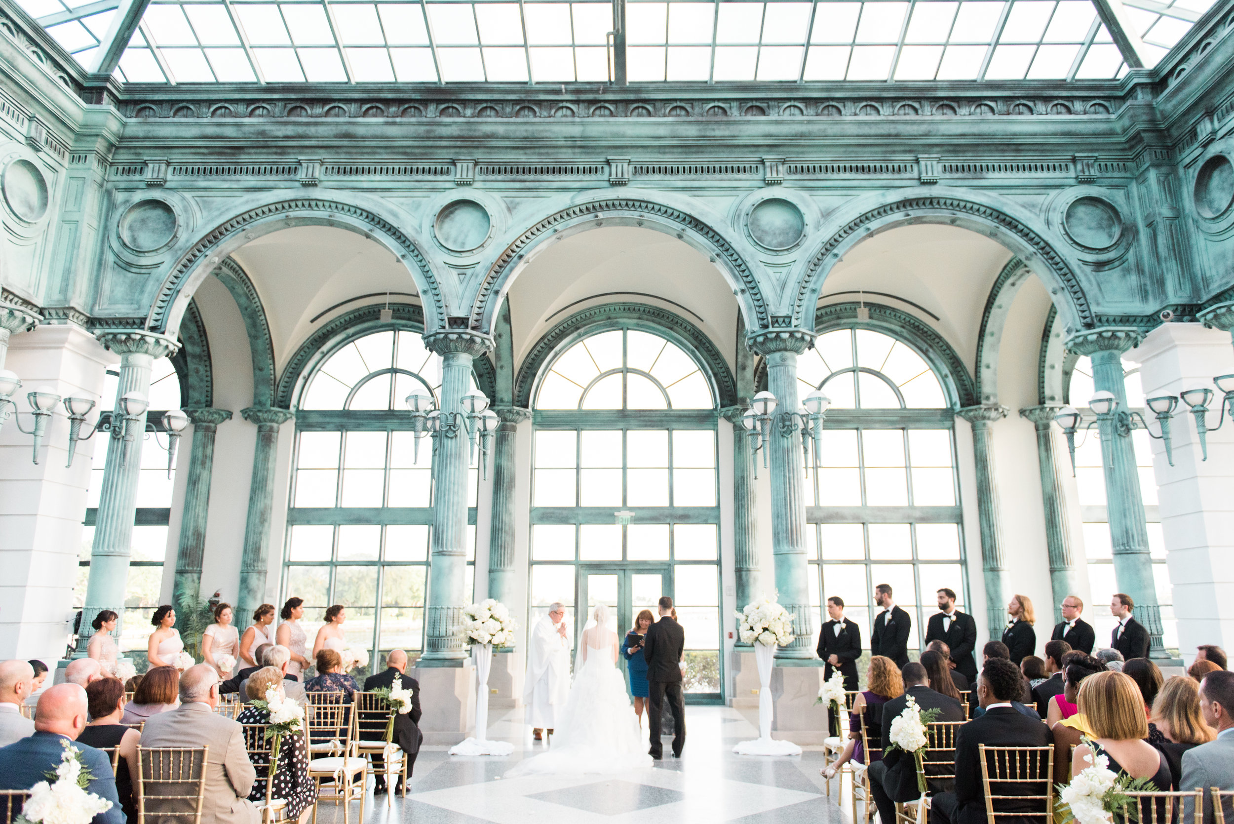 Flagler Museum Palm Beach Wedding Ceremony - The Overwhelmed Bride Wedding Blog