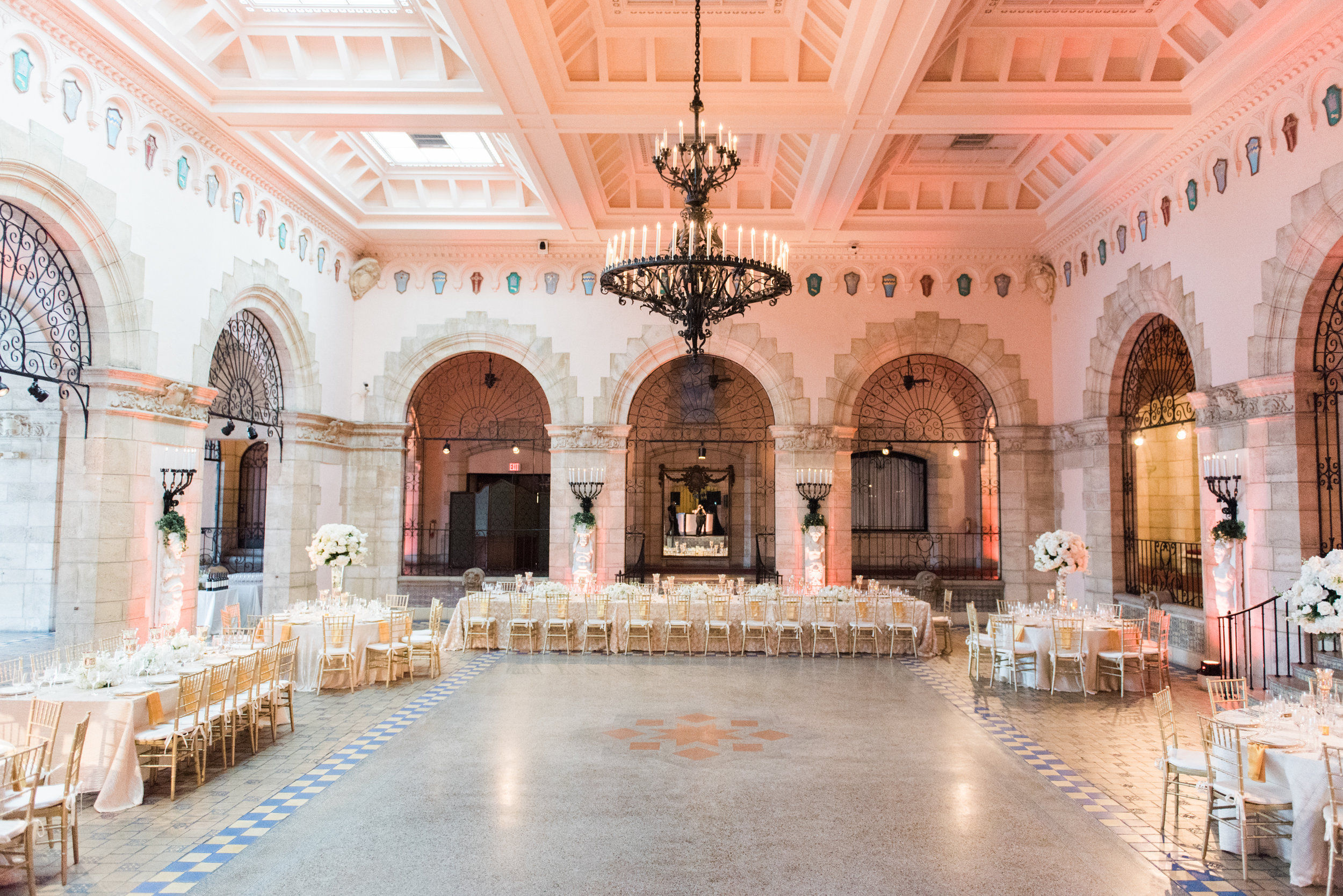 Flagler Museum Palm Beach Wedding Reception - The Overwhelmed Bride Wedding Blog