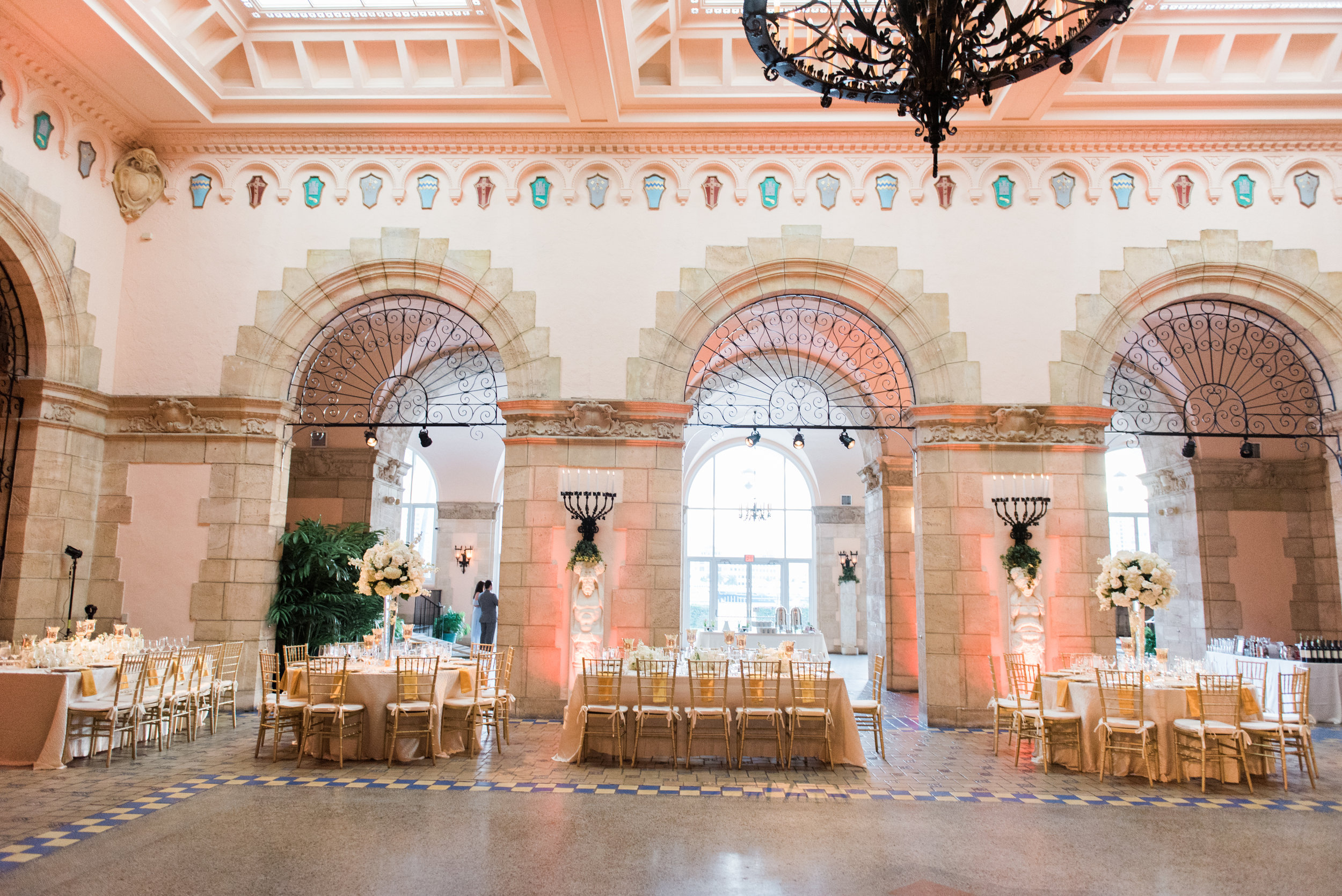 Flagler Museum Palm Beach Wedding Reception - The Overwhelmed Bride Wedding Blog