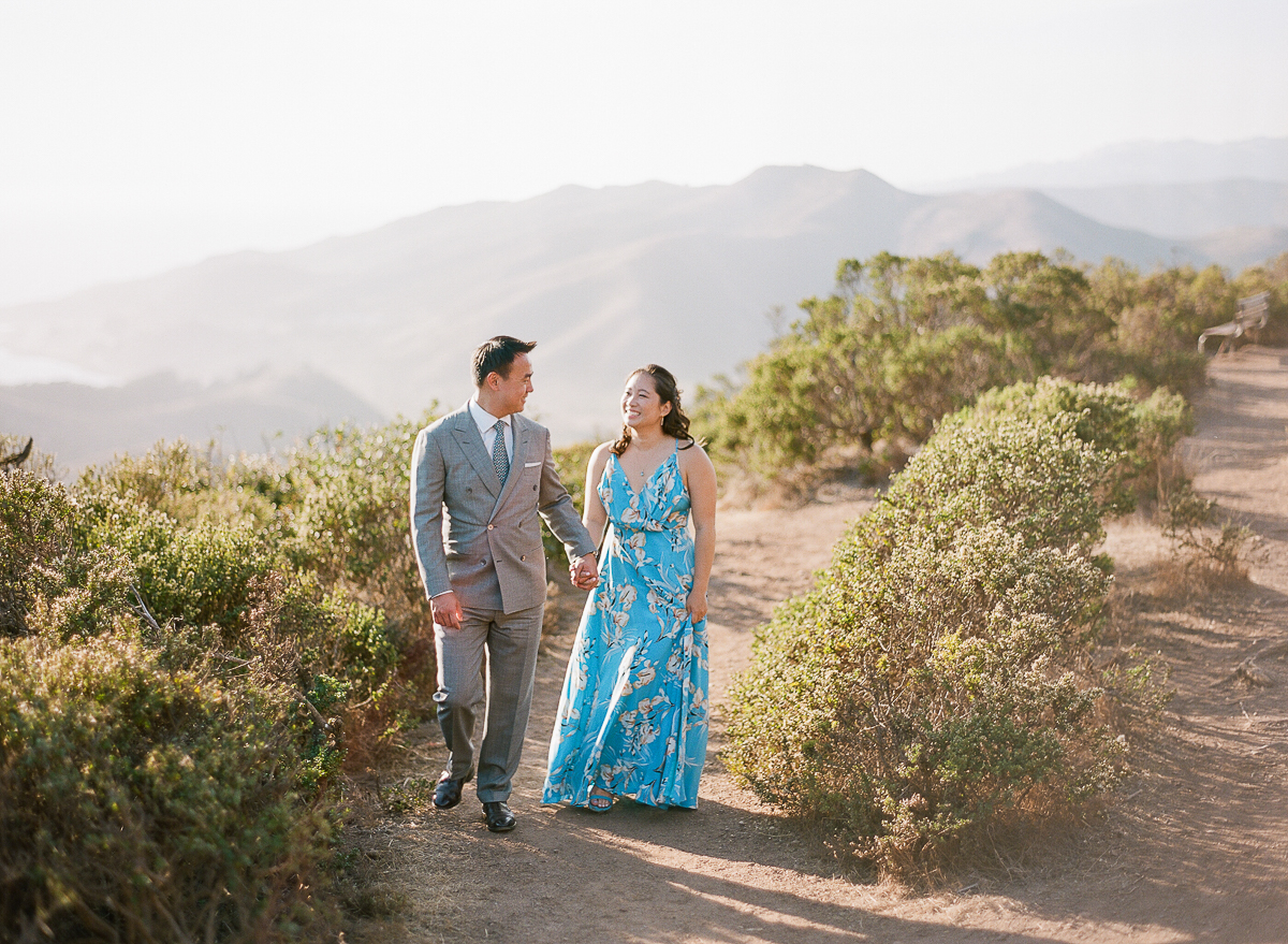 Marin Headlands Engagement Photos — The Overwhelmed Bride Wedding Blog