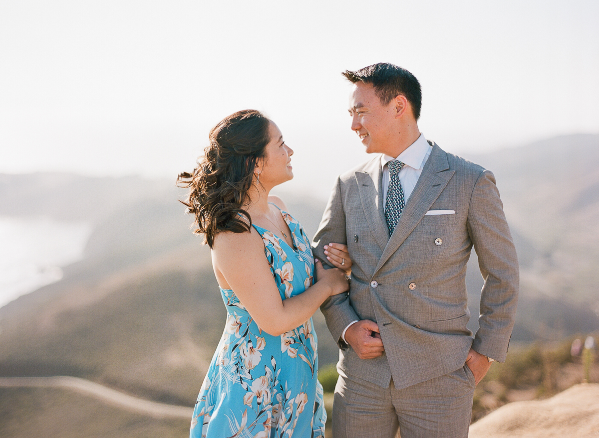 Marin Headlands Engagement Photos — The Overwhelmed Bride Wedding Blog