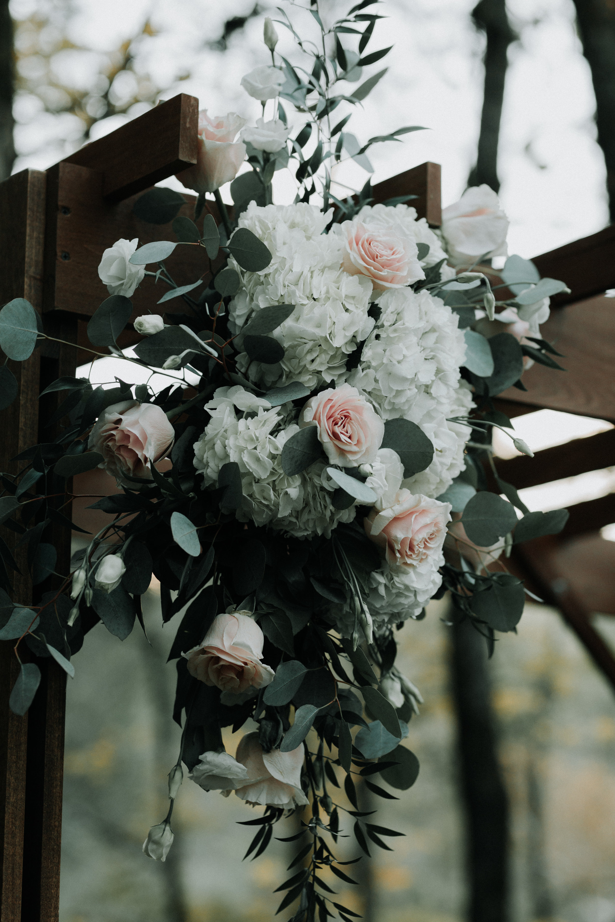 Gorgeous Wedding Ceremony Arch - Dara’s Garden Knoxville East Tennessee Wedding — The Overwhelmed Bride Wedding Blog