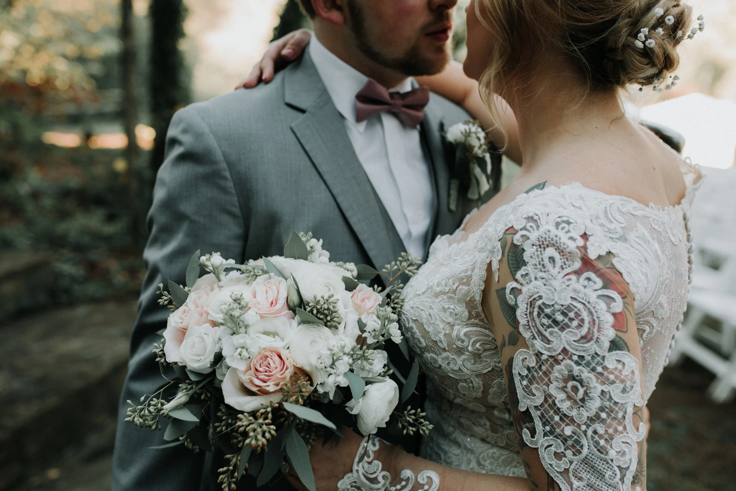 Gorgeous Long Sleeve Wedding Dresses - Dara’s Garden Knoxville East Tennessee Wedding — The Overwhelmed Bride Wedding Blog