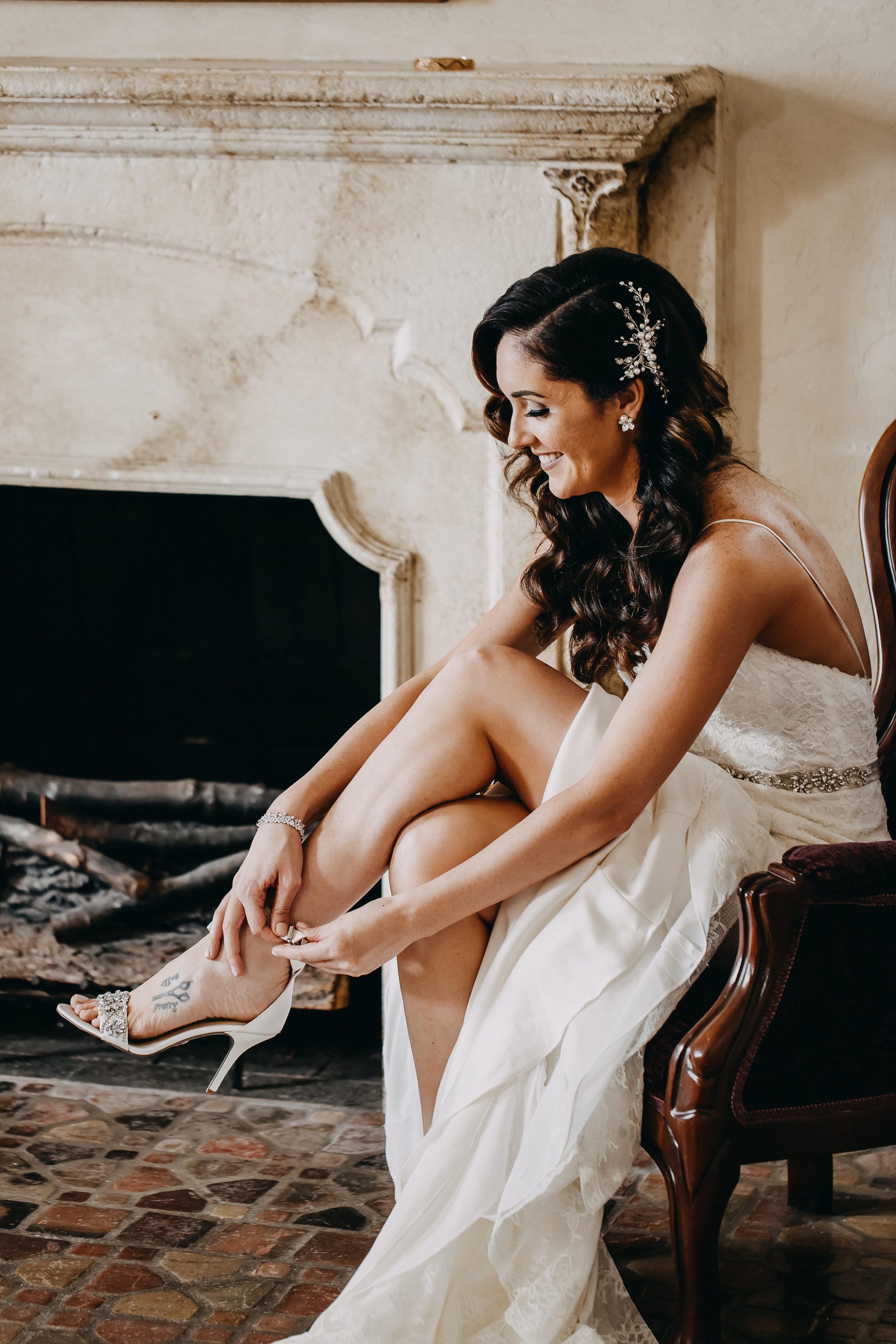 Gorgeous Simple Wedding Dresses - Florida Estate Wedding - Powel Crowley Estate Wedding