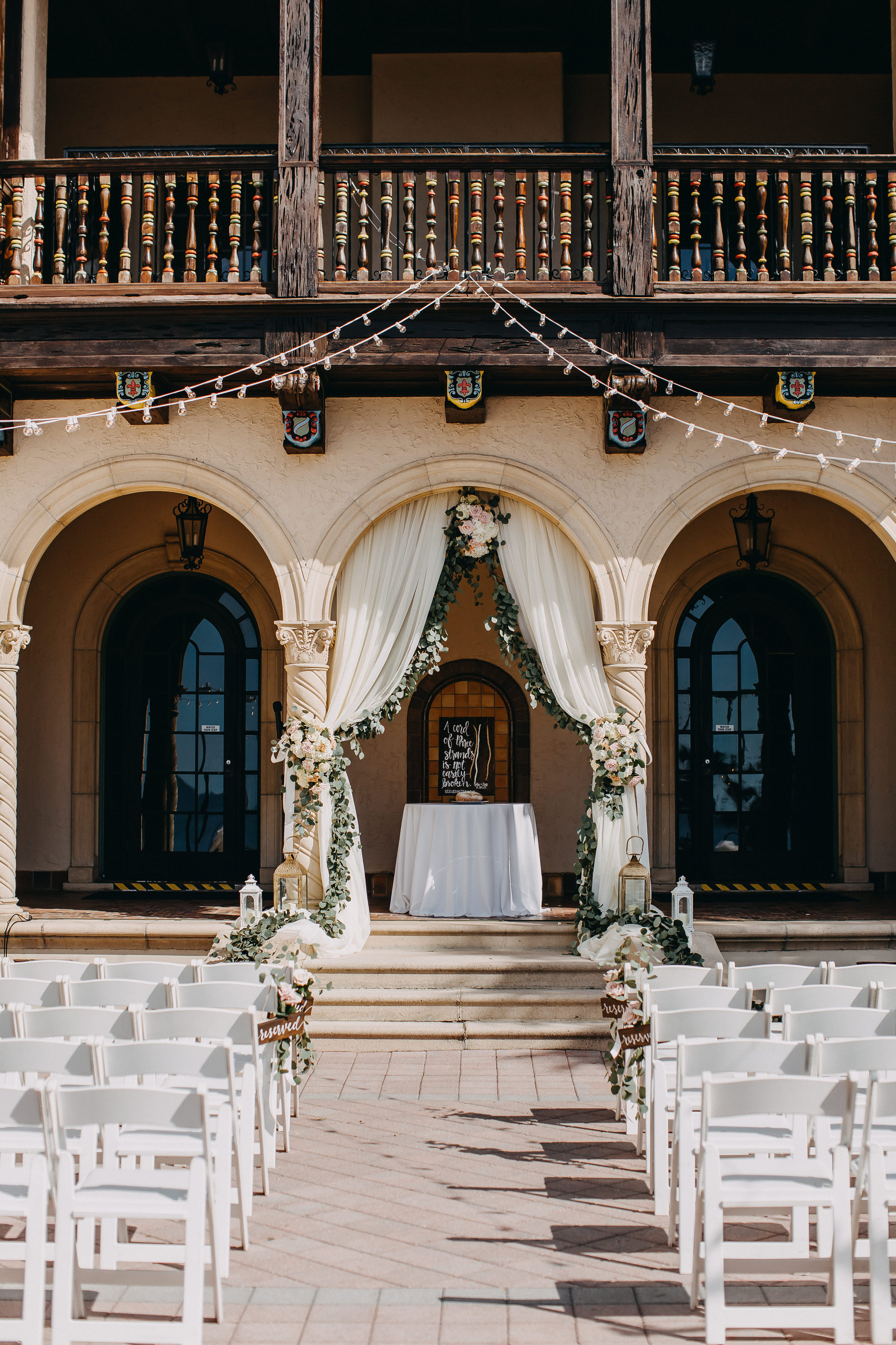 Gorgeous Estate Wedding Ceremony - Florida Estate Wedding - Powel Crowley Estate Wedding