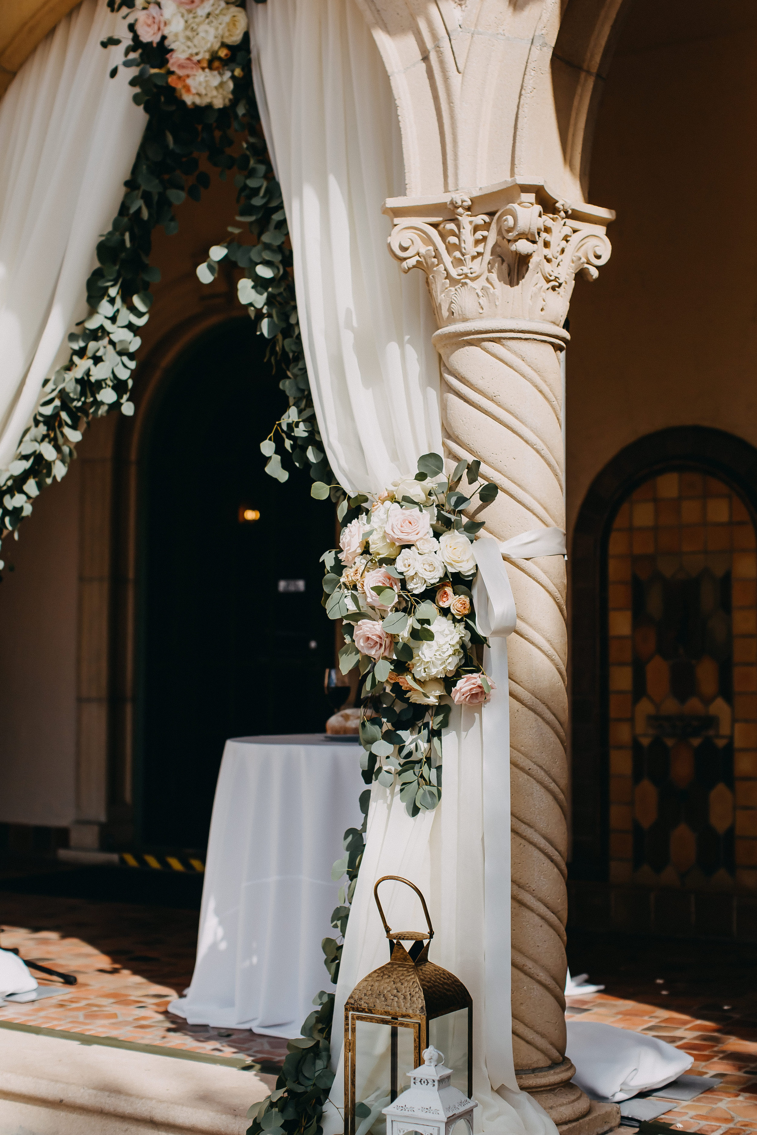 Gorgeous Estate Wedding Ceremony - Florida Estate Wedding - Powel Crowley Estate Wedding