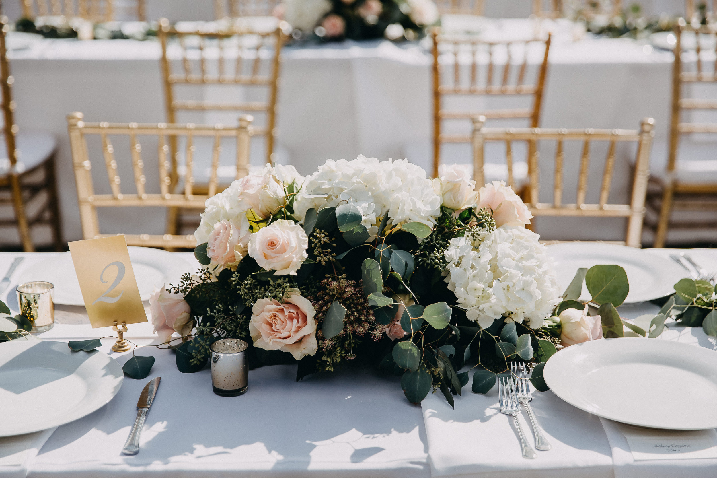 Gorgeous Wedding Centerpieces - Florida Estate Wedding - Powel Crowley Estate Wedding